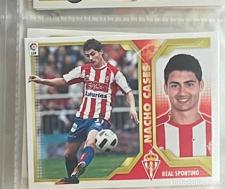 Coleccionismo cromos antiguos: Nacho Cases SPORTING LIGA ESTE 2011 2012 11 12 - Foto 1