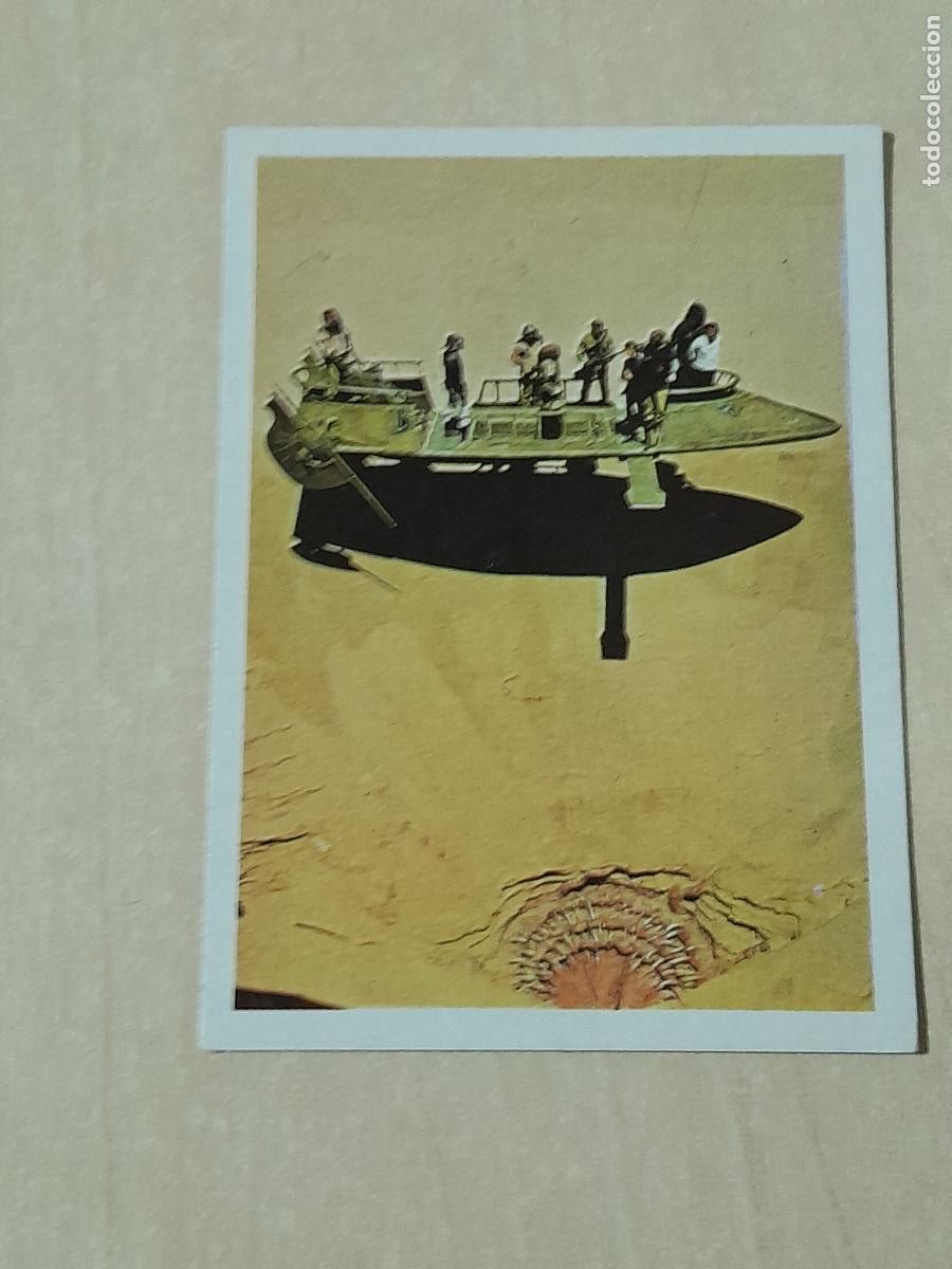 Collectionnisme Cartes &agrave; collectionner anciennes: N&ordm; 84 - CROMO EL RETORNO DEL JEDI - PACOSA DOS 1983 - CROMO SIN PEGAR -