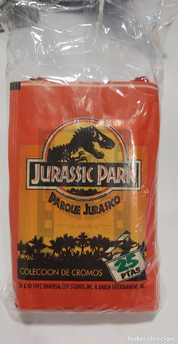 Lote 50 sobres sin abrir Jurassic Park Ediciones Este