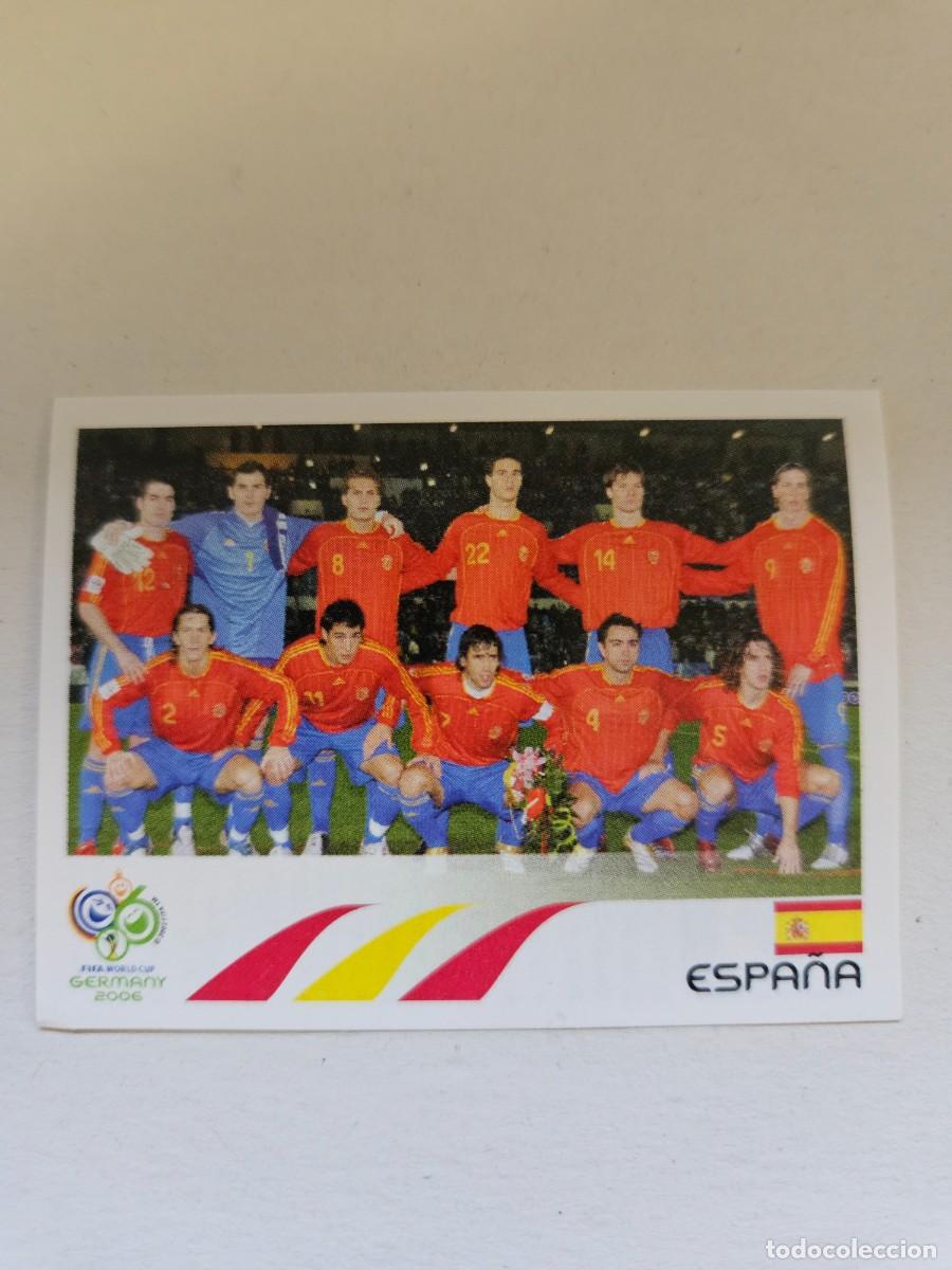 Coleccionismo Cromos antiguos: ESPA&Ntilde;A SPAIN PLANTILLA MUNDIAL GERMANY 2006 ALEMANIA 2006 PANINI NUEVO SIN PEGAR NUMERO 530