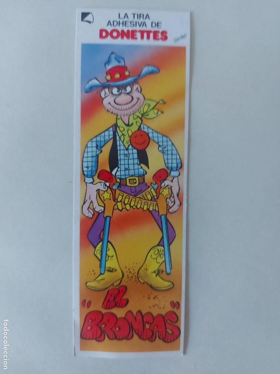 Coleccionismo cromos antiguos: Cromo donettes el broncas - Foto 1