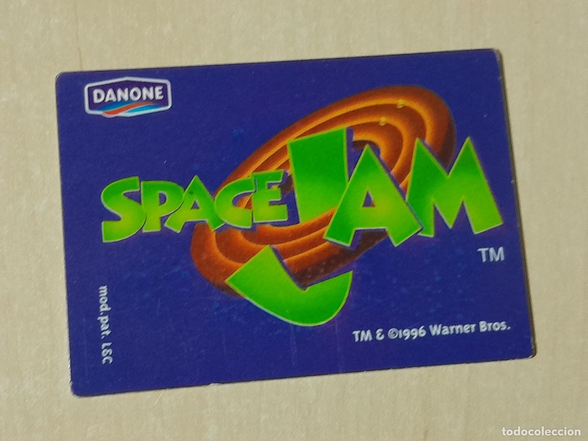Coleccionismo cromos antiguos: CROMO N &ordm; 31 DE PLASTICO DE LOS TINY TOON DE LA PELICULA SPACE JAM . DANONE , 1996 - Foto 2