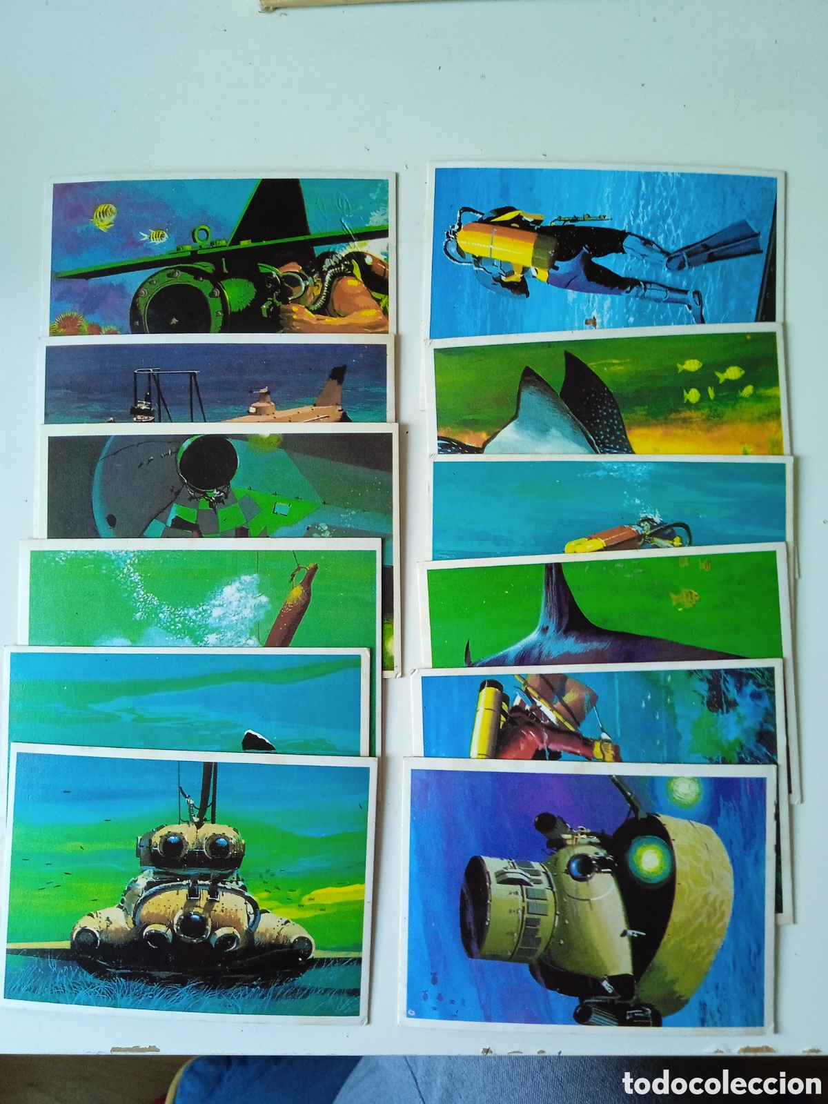 Coleccionismo cromos antiguos: Serie completa colecci&oacute;n cromos El Mar - Foto 2