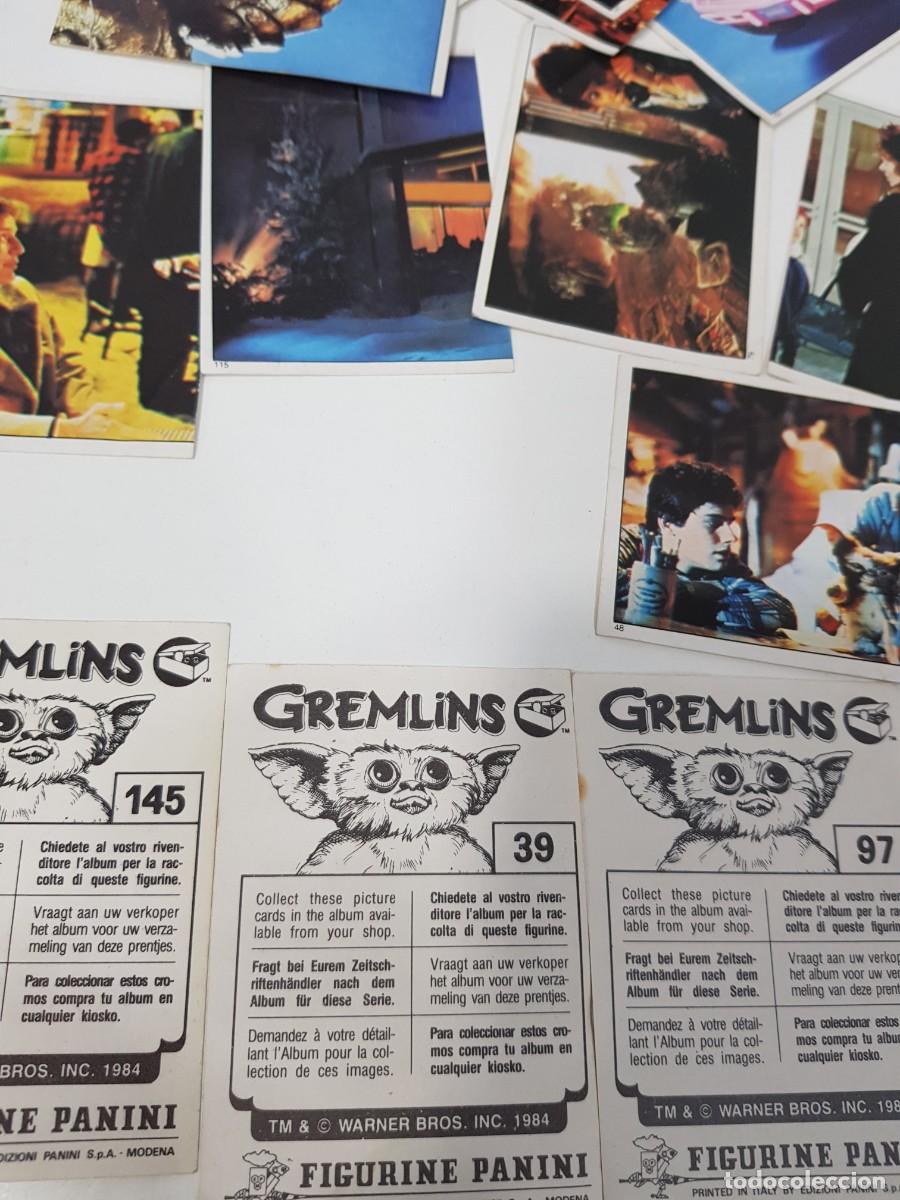 Coleccionismo cromos antiguos: LOTE CROMOS GREMLINS PANINI 1984 - Foto 2