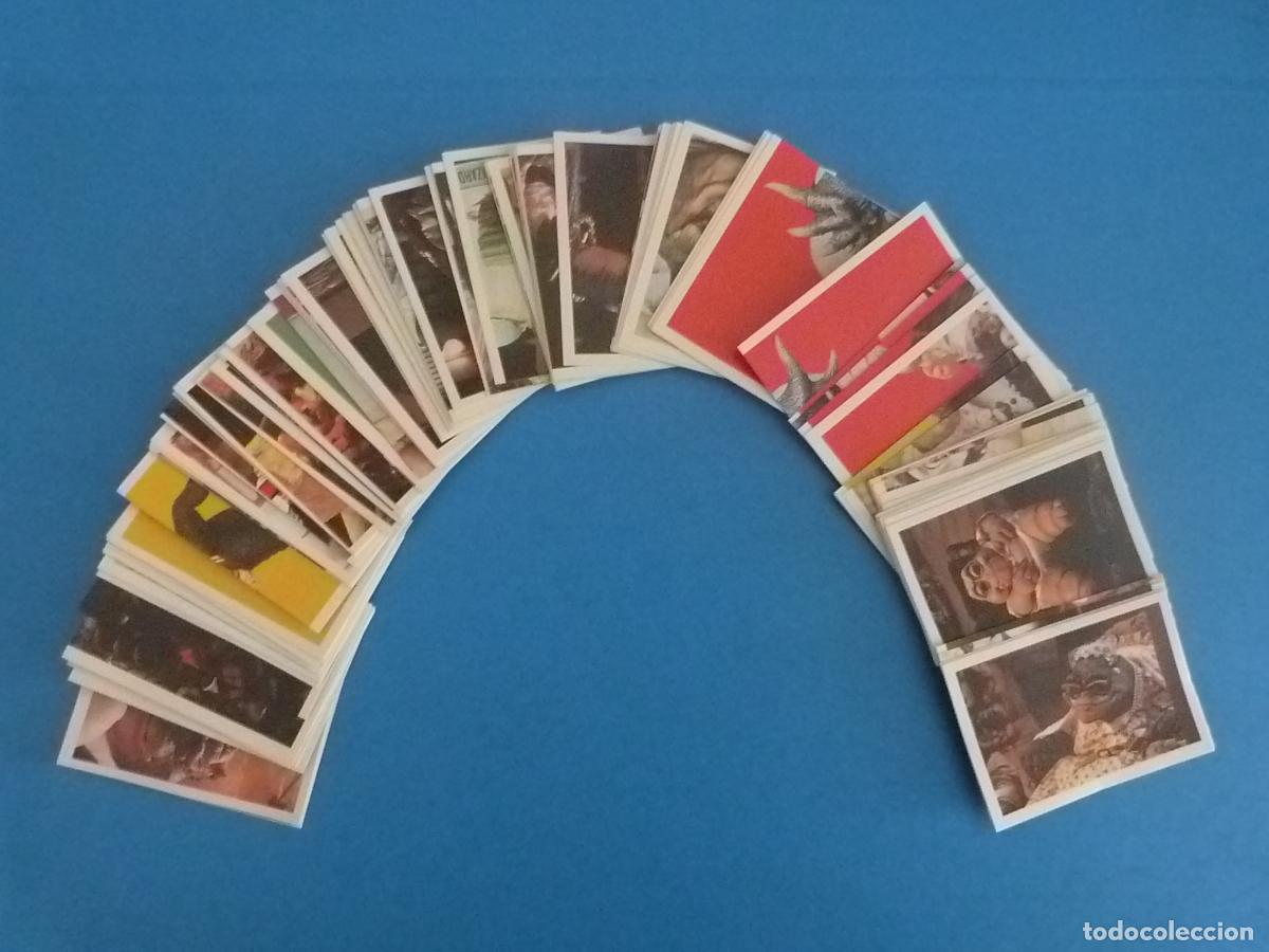 Colecionismo Cromos antigos: LOTE DE 125 CROMOS DE DINOSAURIOS DISNEY SIN PEGAR SIN REPETIR A&Ntilde;O 1991 DE PANINI