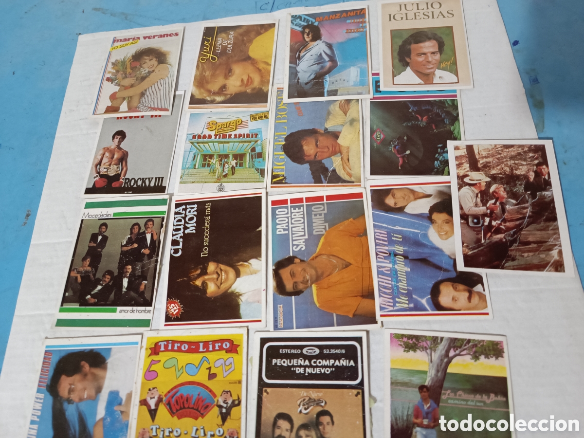 Coleccionismo cromos antiguos: Cromos Show De Estrellas (despegados ) - Foto 2