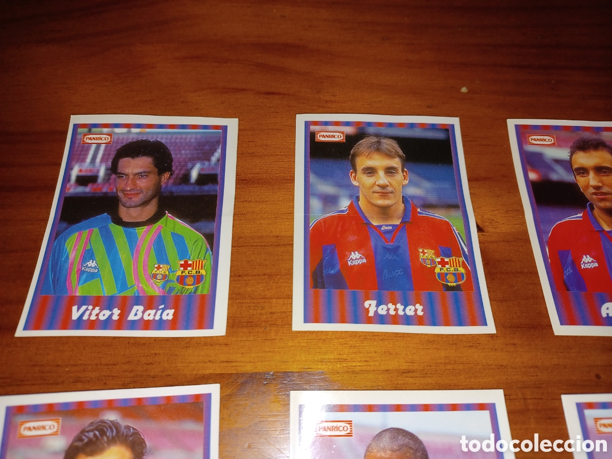 Coleccionismo cromos antiguos: Cromos BAR&Ccedil;A panrico leer descripcion - Foto 2