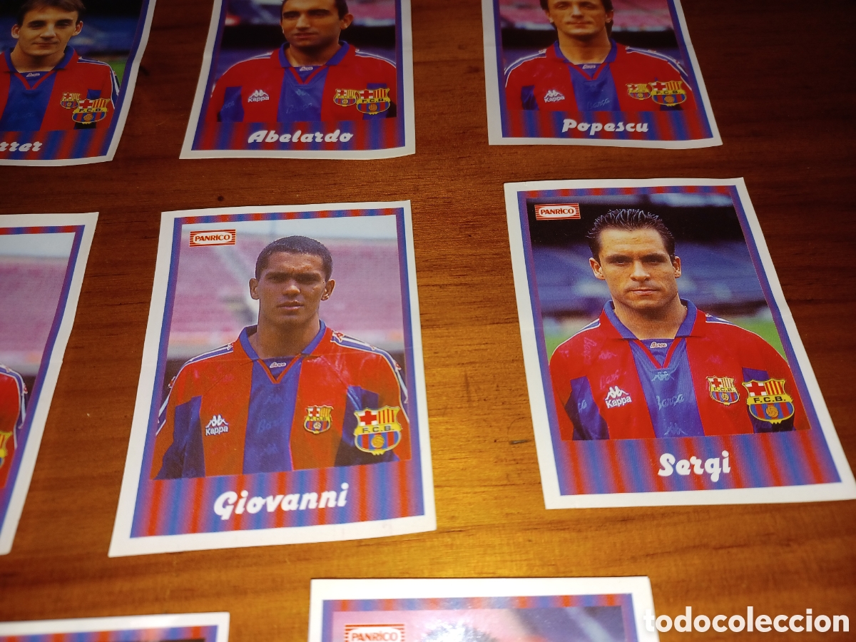 Coleccionismo cromos antiguos: Cromos BAR&Ccedil;A panrico leer descripcion - Foto 5