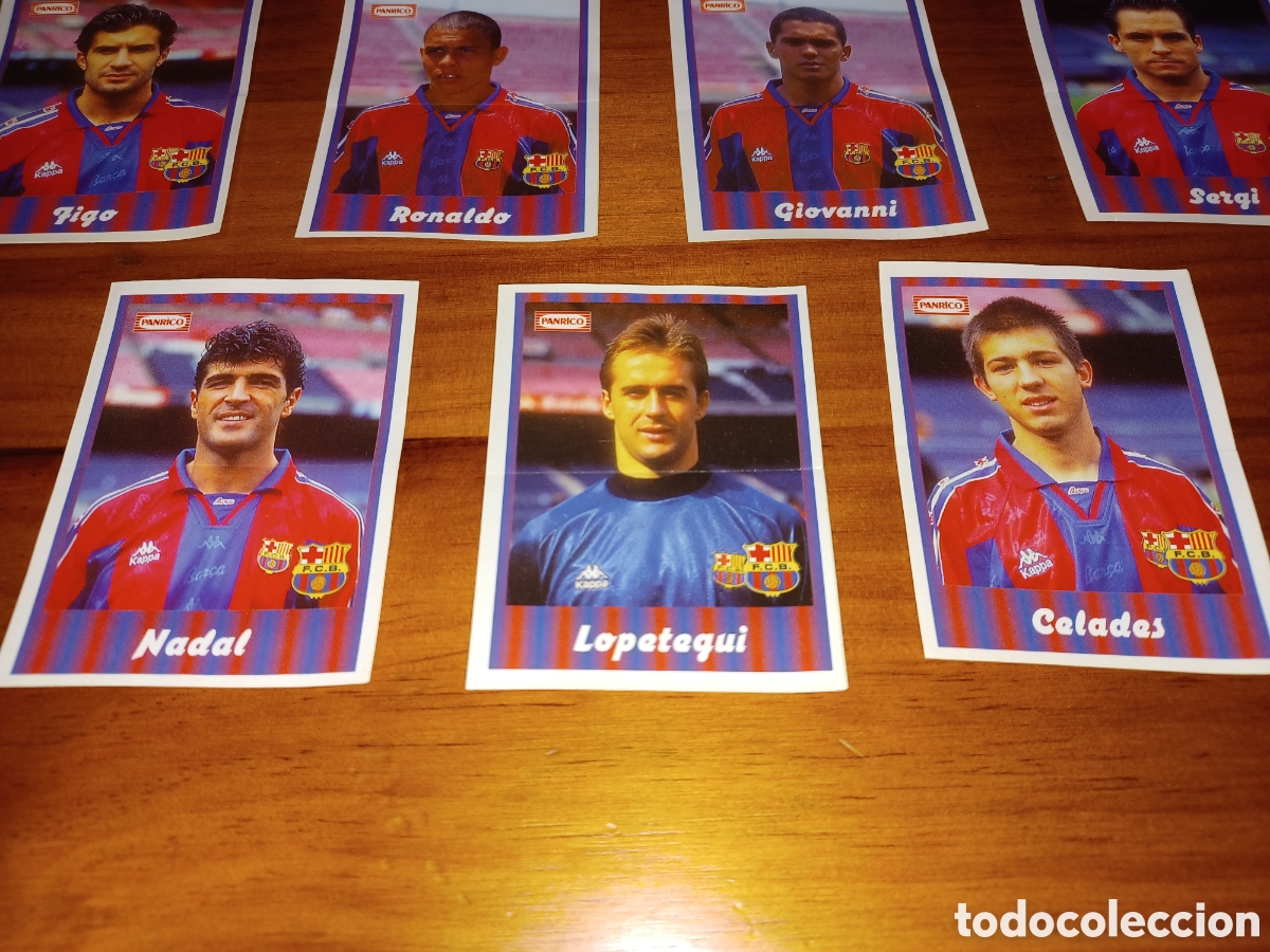 Coleccionismo cromos antiguos: Cromos BAR&Ccedil;A panrico leer descripcion - Foto 6