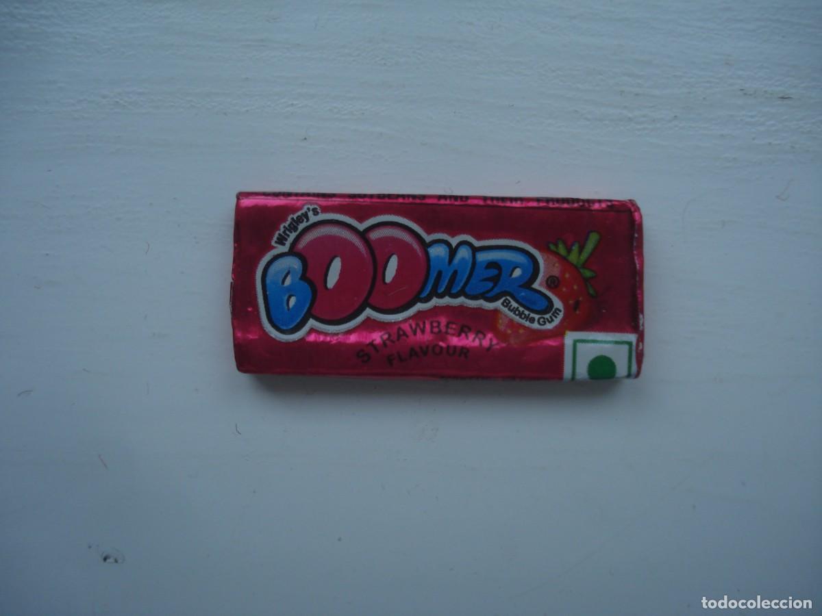 Coleccionismo cromos antiguos: BOOMER CHICLES SIN ABRIR! KAUGUMMI UNOPENED BUBBLE GUM!