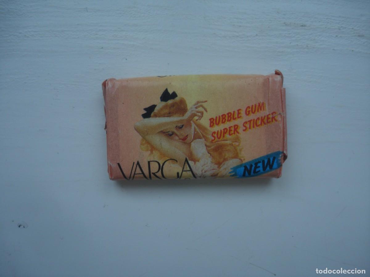 Coleccionismo cromos antiguos: VARGA CHICLES SIN ABRIR! KAUGUMMI UNOPENED BUBBLE GUM! - Foto 1