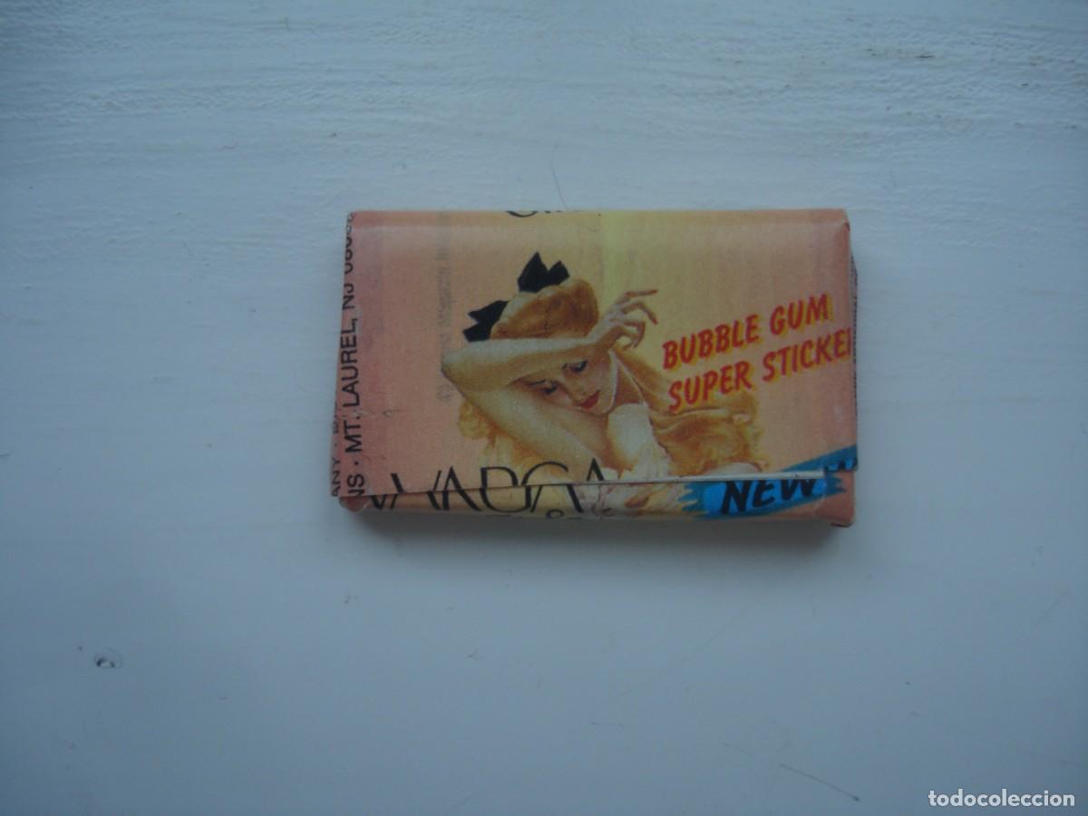Coleccionismo cromos antiguos: VARGA CHICLES SIN ABRIR! KAUGUMMI UNOPENED BUBBLE GUM! - Foto 2
