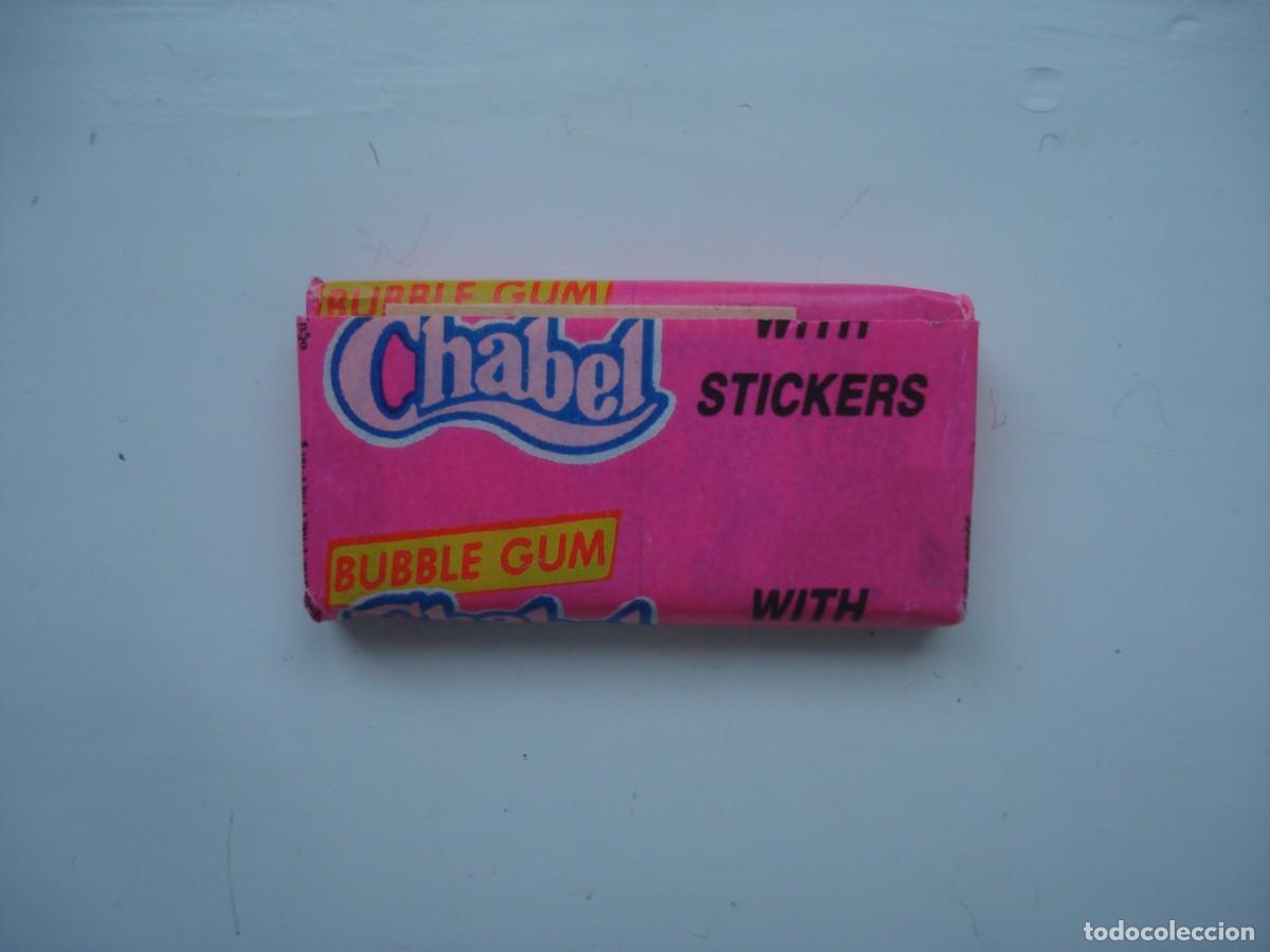 Coleccionismo cromos antiguos: CHABEL CHICLES SIN ABRIR! KAUGUMMI UNOPENED BUBBLE GUM! - Foto 2