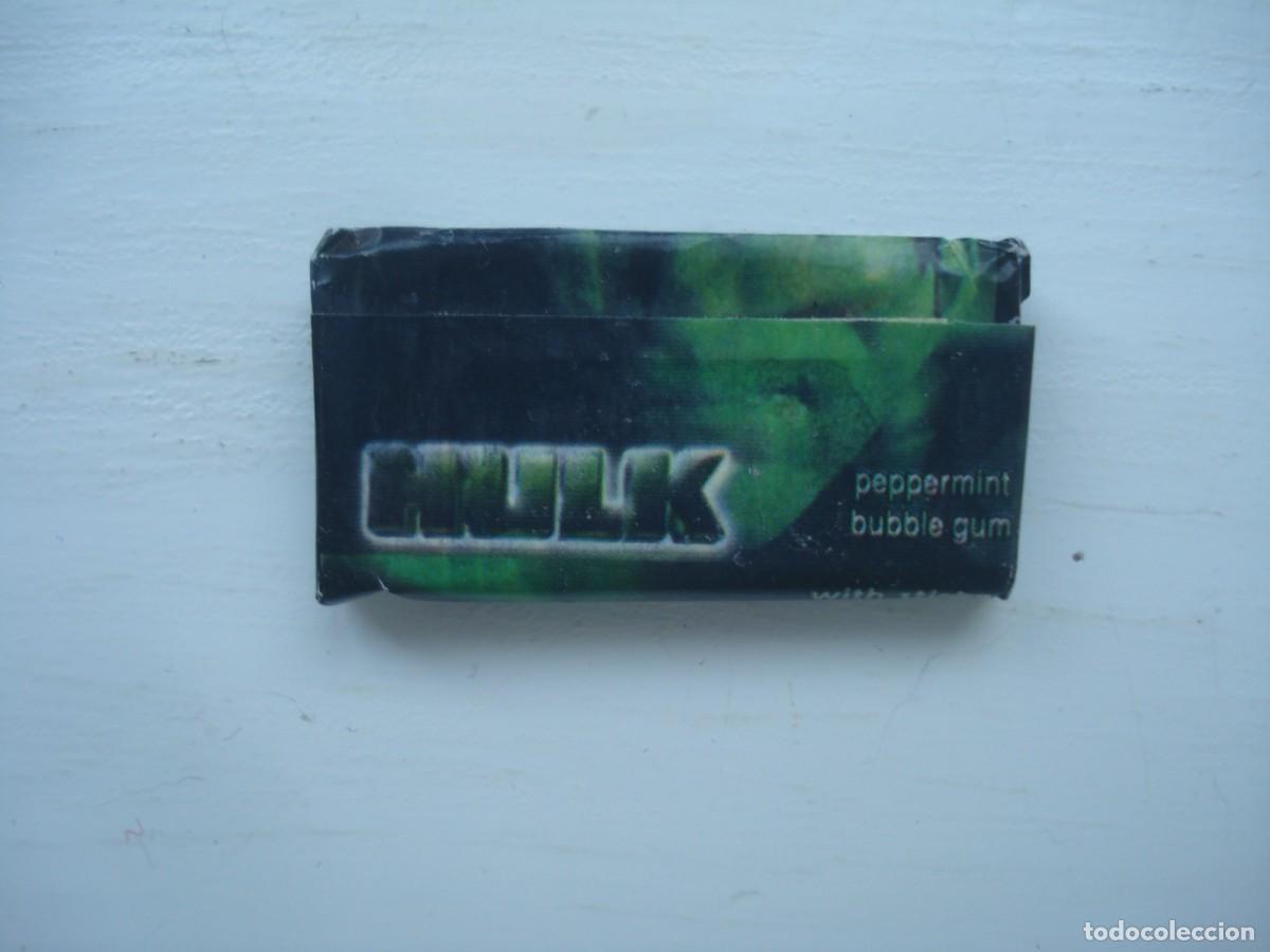 Coleccionismo cromos antiguos: HULK MARVEL CHICLES SIN ABRIR! KAUGUMMI UNOPENED BUBBLE GUM! - Foto 2