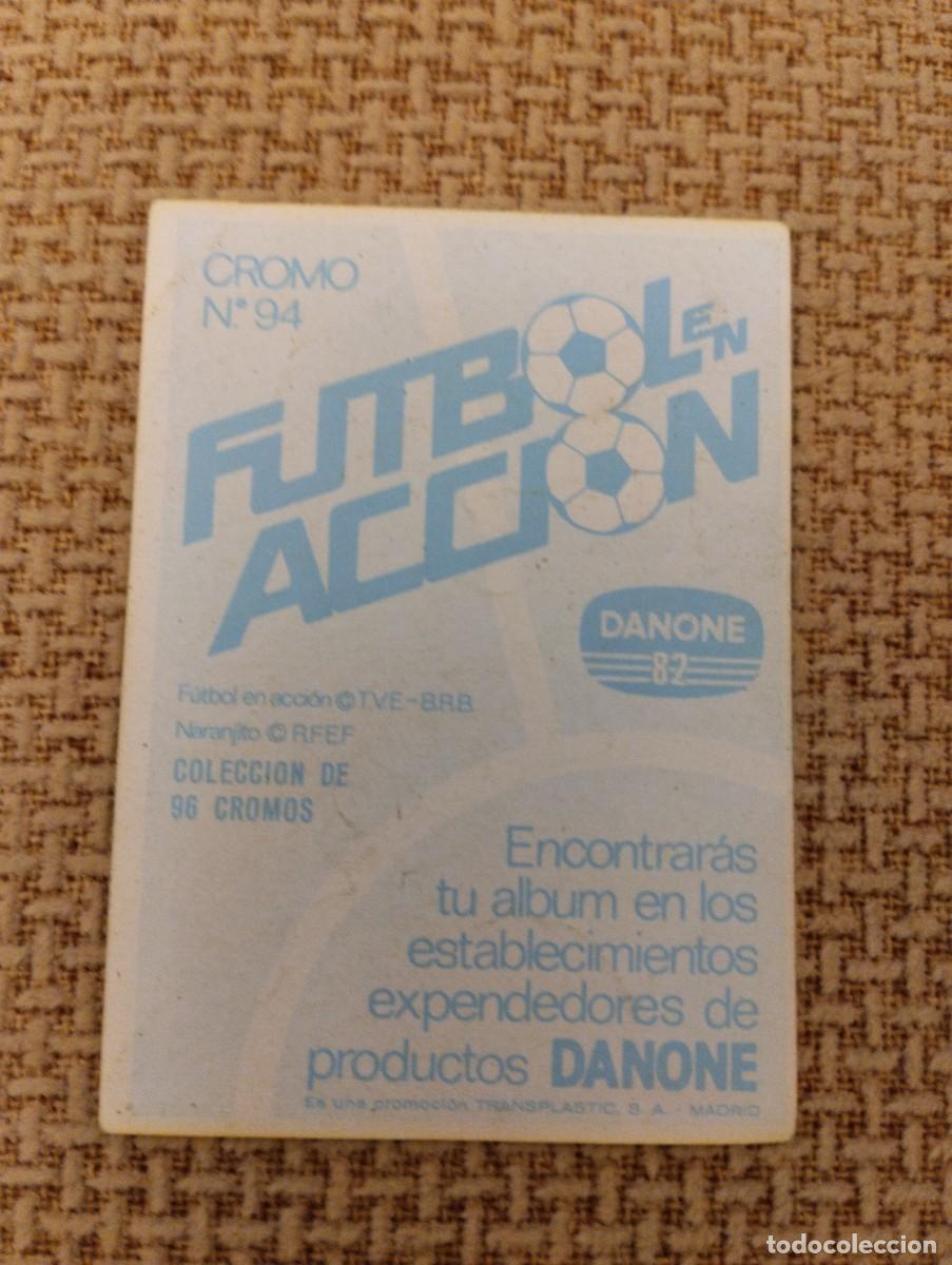 Coleccionismo cromos antiguos: Cromo Maradona Danone - Foto 2