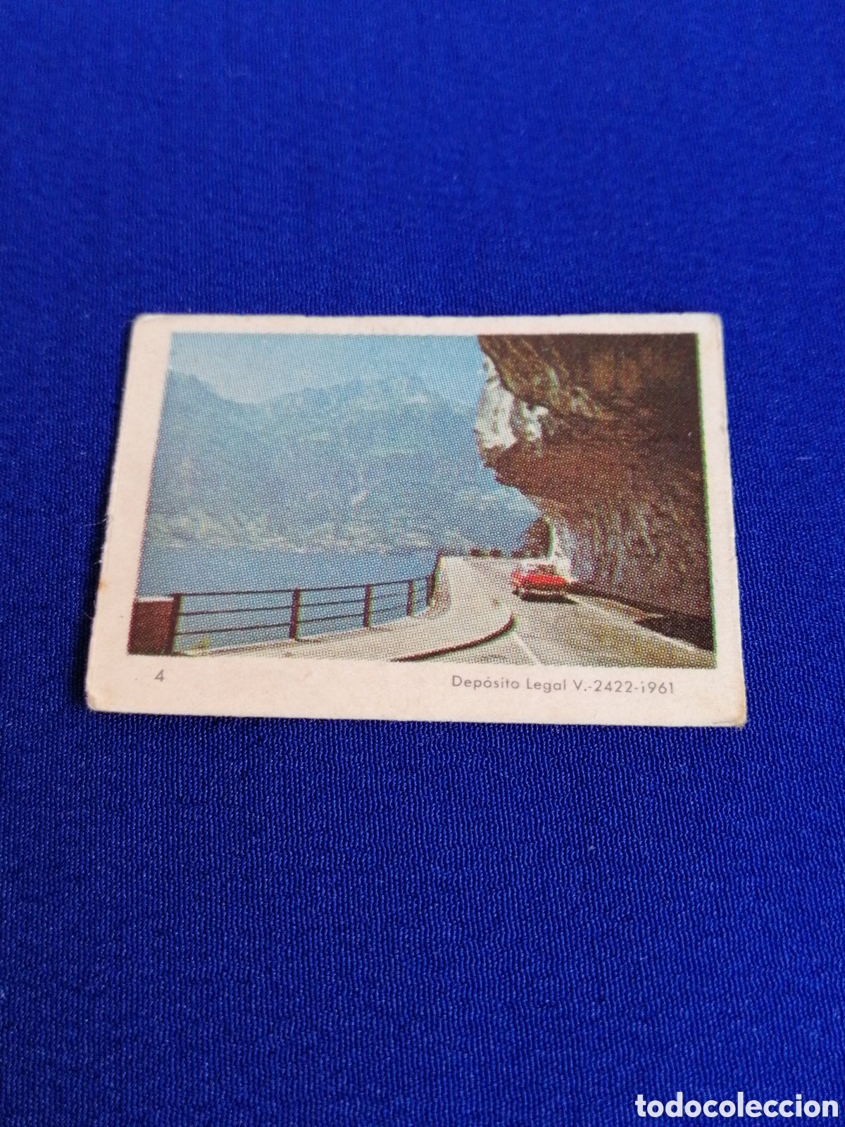 Colecionismo Cromos antigos: T&Oacute;MBOLA VALENCIANA DE LA CARIDAD SUIZA - MONACO-ITALIA NUMERO 4 PUBLICIDAD DENTICOLOR