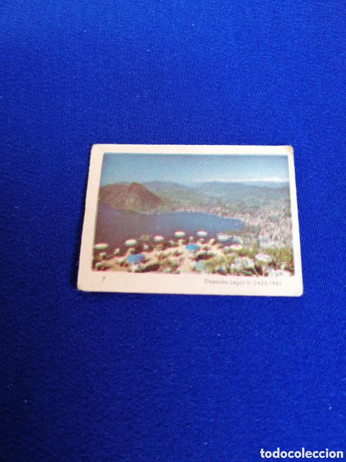 Colecionismo Cromos antigos: T&Oacute;MBOLA VALENCIANA DE LA CARIDAD SUIZA - MONACO-ITALIA NUMERO 7 PUBLICIDAD LA TOJA S A.