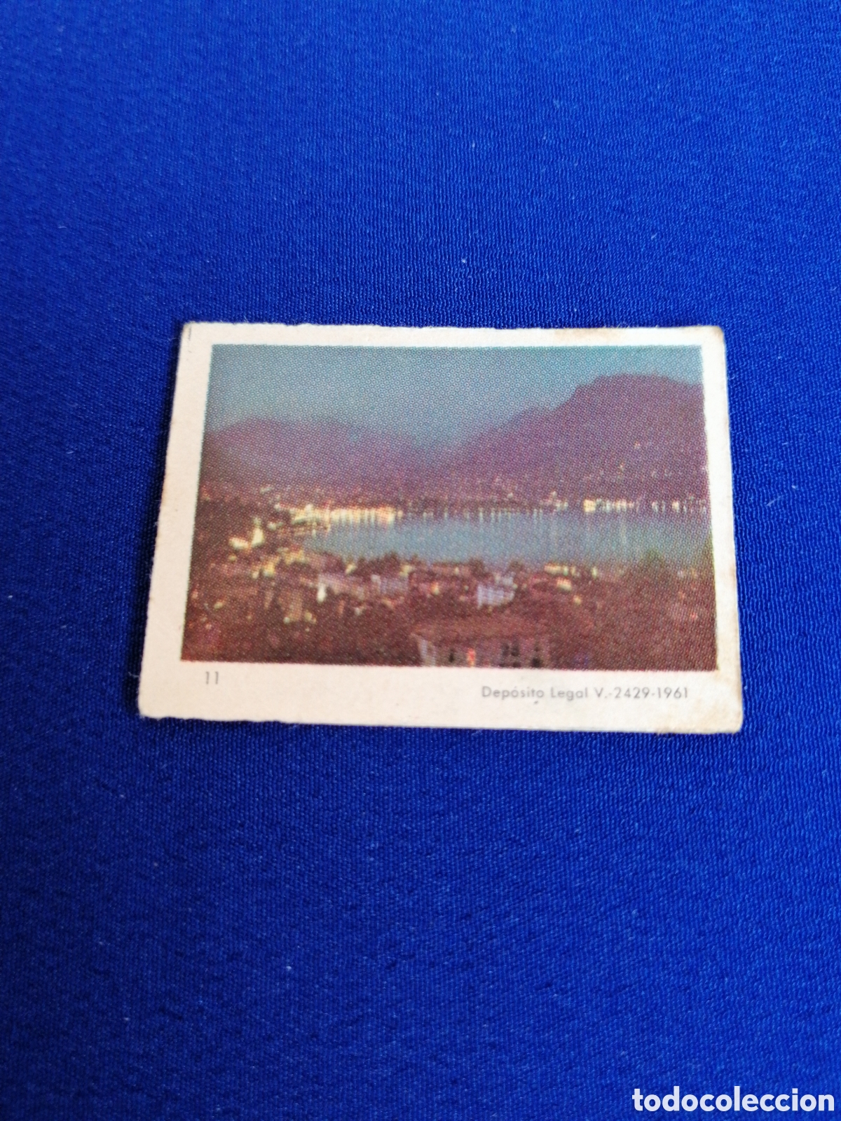 Collectable Antique Stickers: T&Oacute;MBOLA VALENCIANA DE LA CARIDAD SUIZA - MONACO-ITALIA NUMERO 11 PUBLICIDAD CARMEN CAMPING