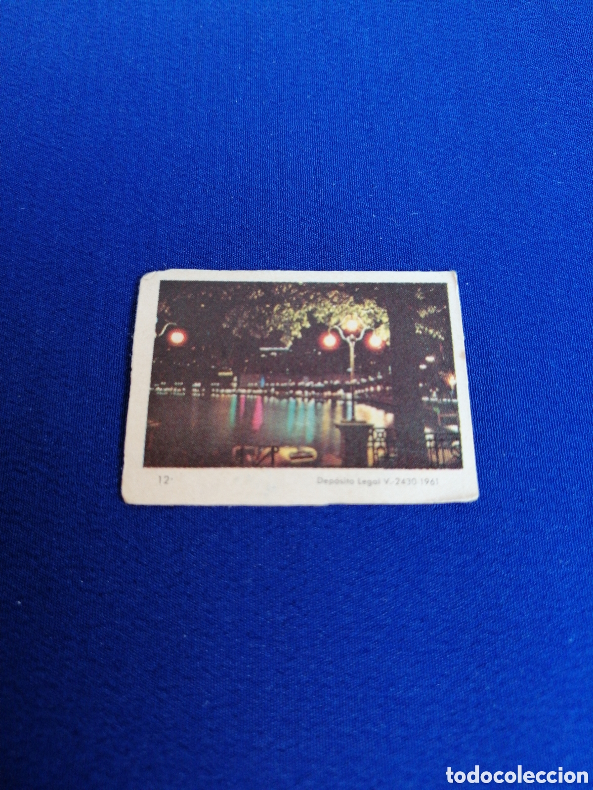 Colecionismo Cromos antigos: T&Oacute;MBOLA VALENCIANA DE LA CARIDAD SUIZA - MONACO-ITALIA NUMERO 12 PUBLICIDAD CARMEN CAMPING
