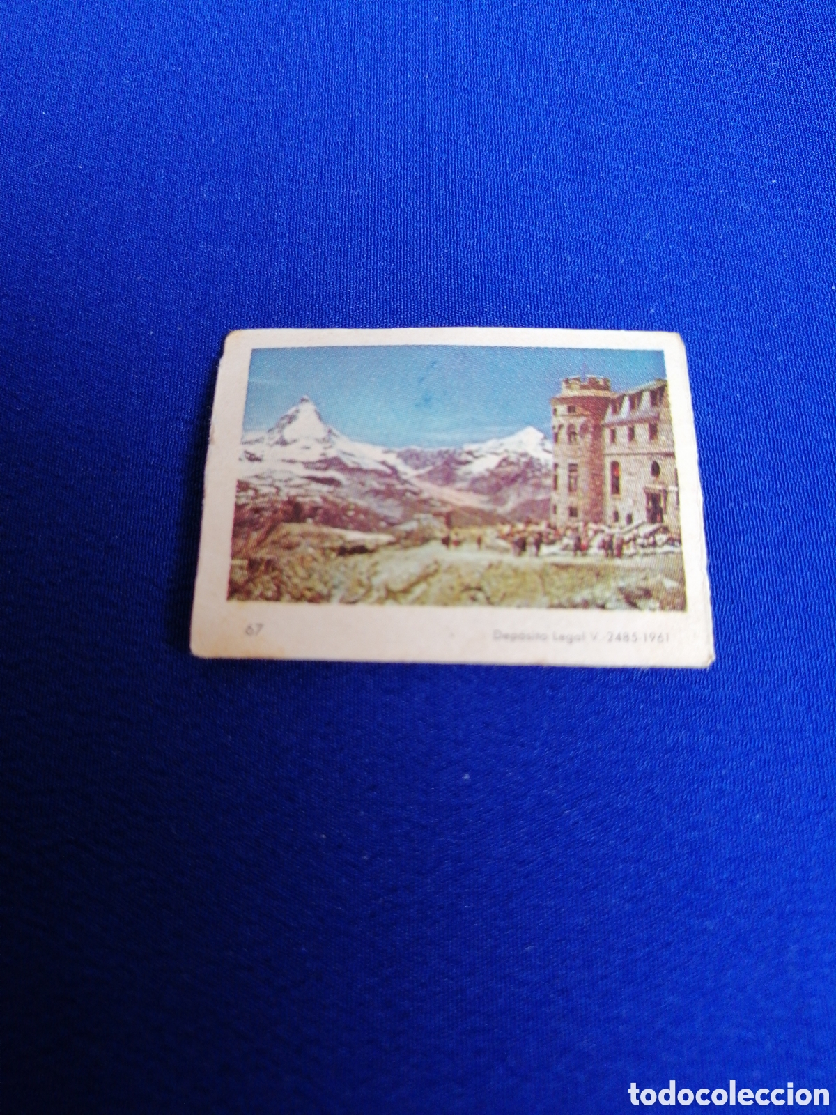 Sammeln alte Sammelbilder: T&Oacute;MBOLA VALENCIANA DE LA CARIDAD SUIZA - MONACO-ITALIA NUMERO 67 PUBLICIDAD TELEFUNKEN
