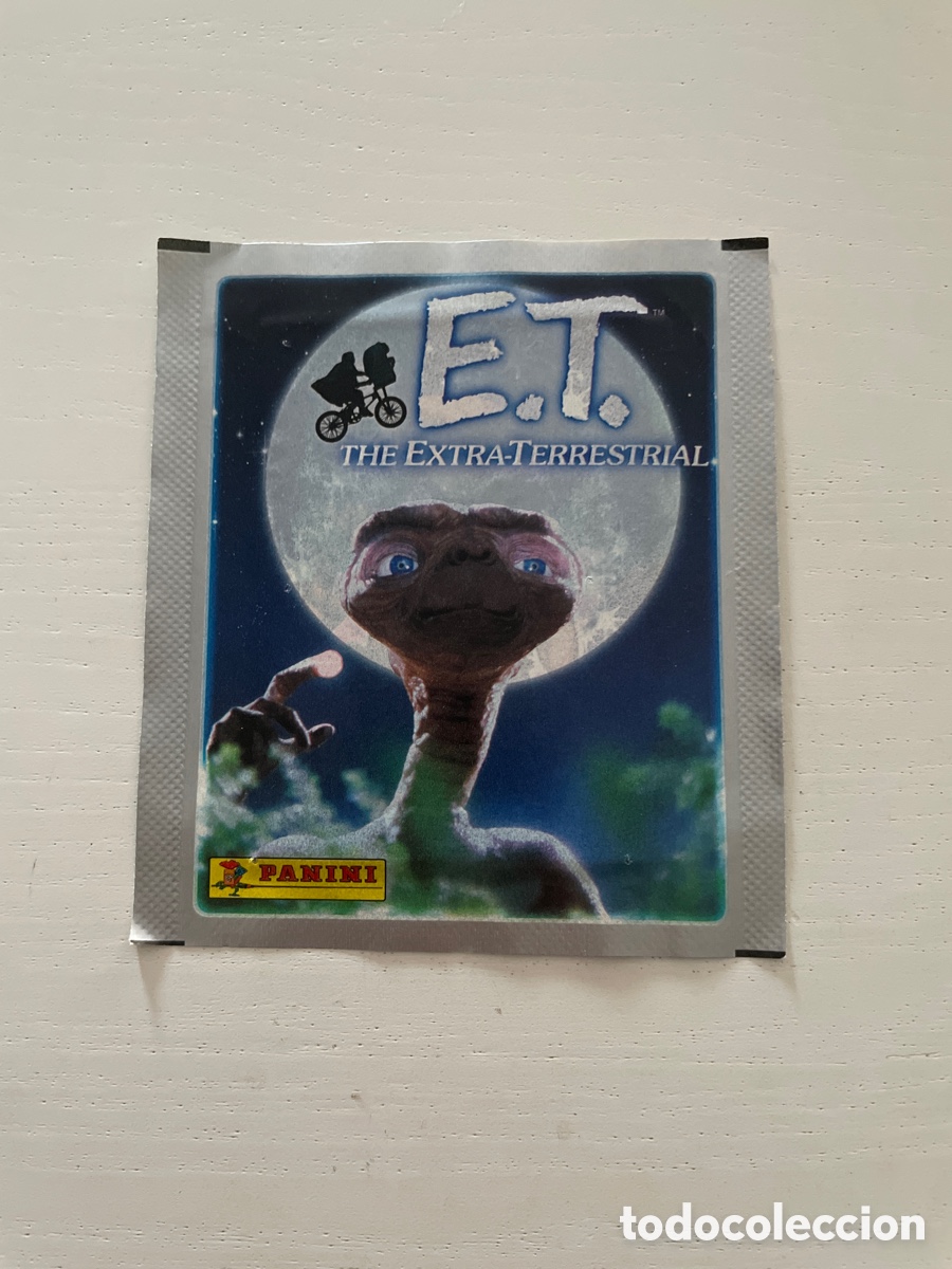 Coleccionismo cromos antiguos: Sobre de cromos sin abrir E.T. EL EXTRA-TERRESTRE - Foto 1