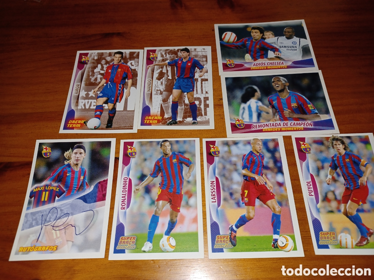 Coleccionismo cromos antiguos: 8 Cromo super bar&ccedil;a 2005/2006 - Foto 1