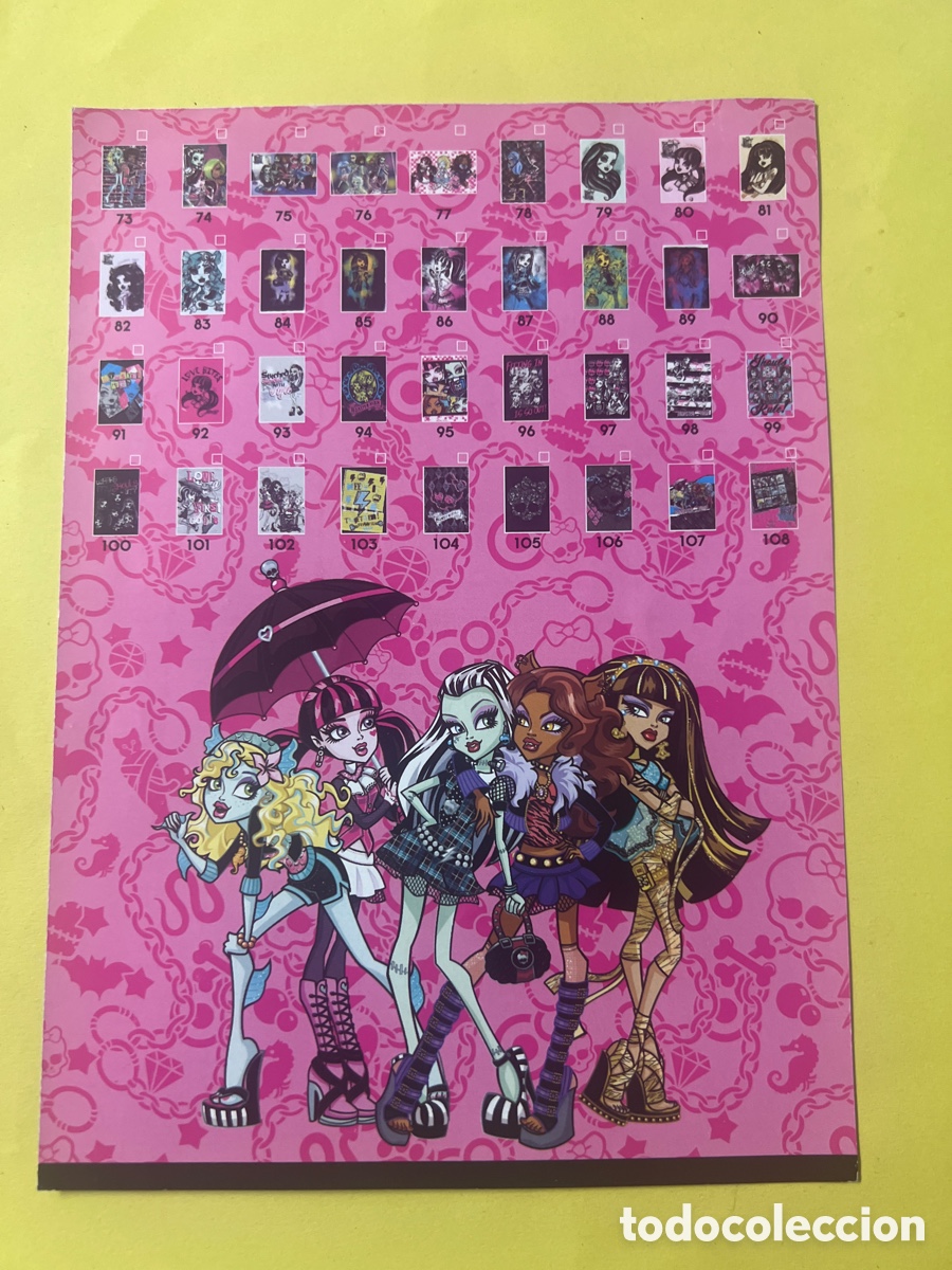 Coleccionismo cromos antiguos: AR/A. TARJETA POSTAL - MONSTER HIGH - Foto 2