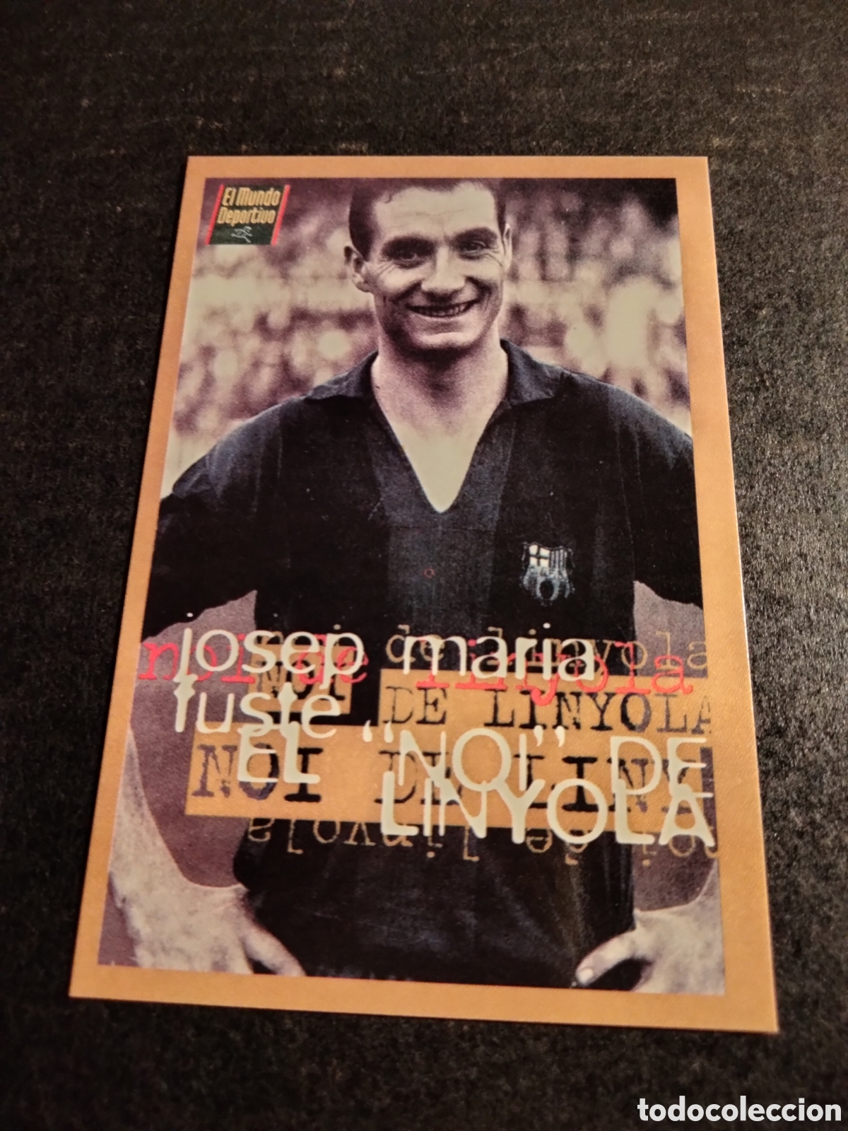 Colecionismo Cromos antigos: BARCA D'OR MUNDO DEPORTIVO A&Ntilde;O 1995 FUSTE EL NOI DE LINYOLA FC.BARCELONA