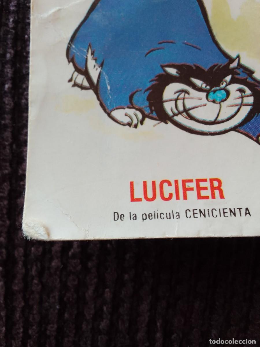 Coleccionismo cromos antiguos: CROMO BIMBO. PLASTICROMO. 45. LUCIFER. CENICIENTA. - Foto 2