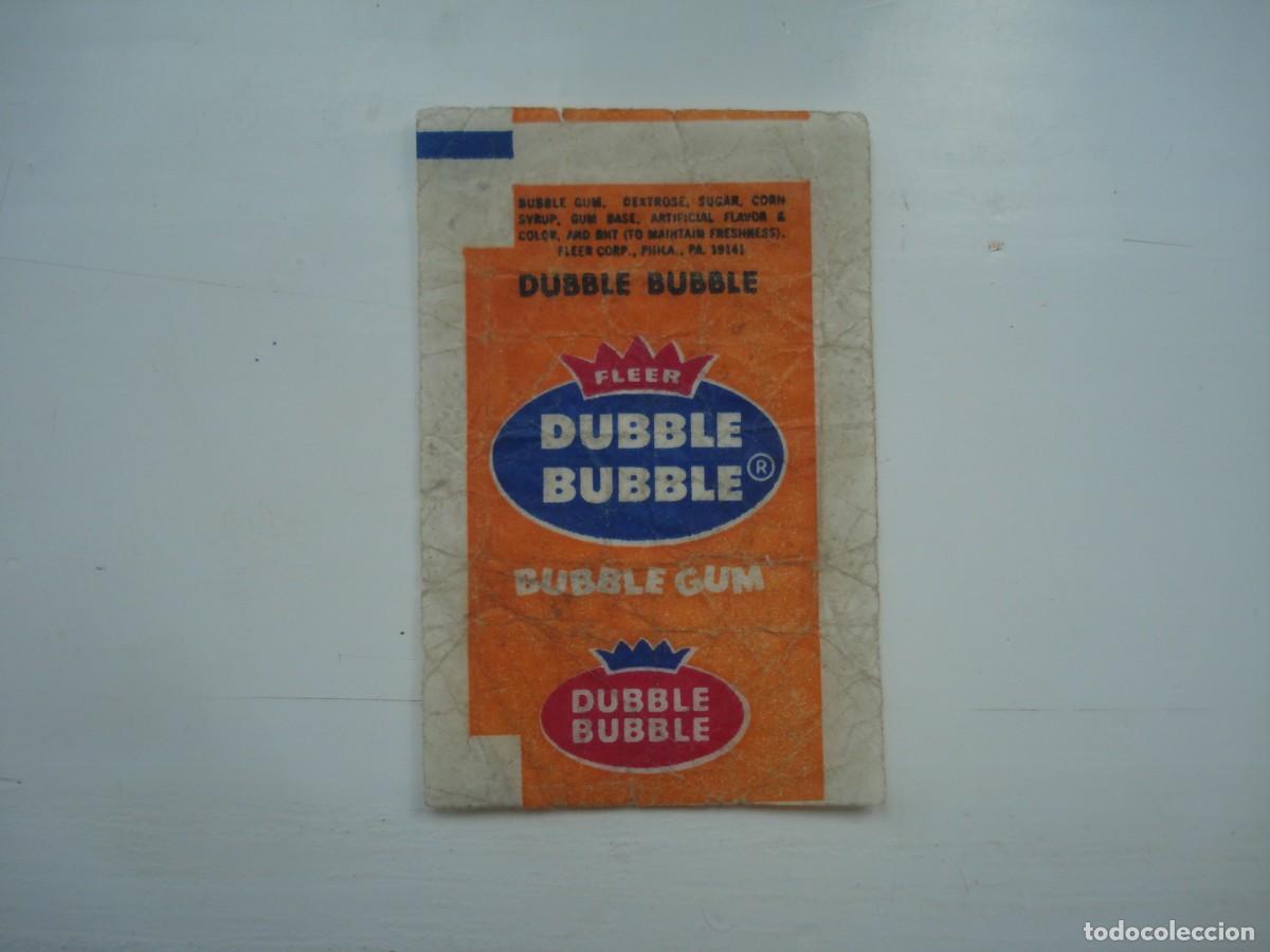 Coleccionismo cromos antiguos: DUBBLE BUBBLE FLEER ENVOLTORIO CROMOS CHICLES! WRAPPER KAUGUMMI BILDER BUBBLE GUM! - Foto 1