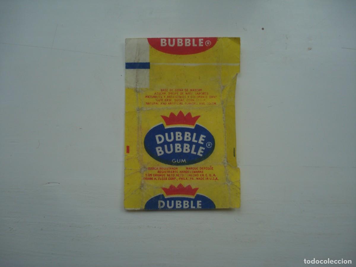 Coleccionismo cromos antiguos: DUBBLE BUBBLE FLEER ENVOLTORIO CROMOS CHICLES! WRAPPER KAUGUMMI BILDER BUBBLE GUM! - Foto 1