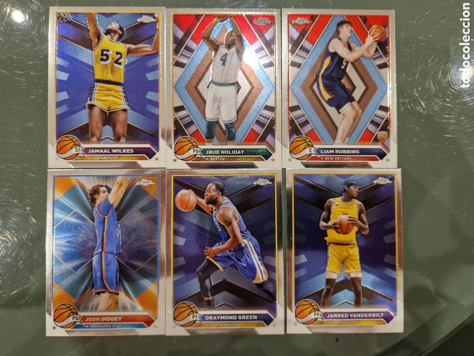 Coleccionismo cromos antiguos: Lote de topps Chrome NBA - Foto 1