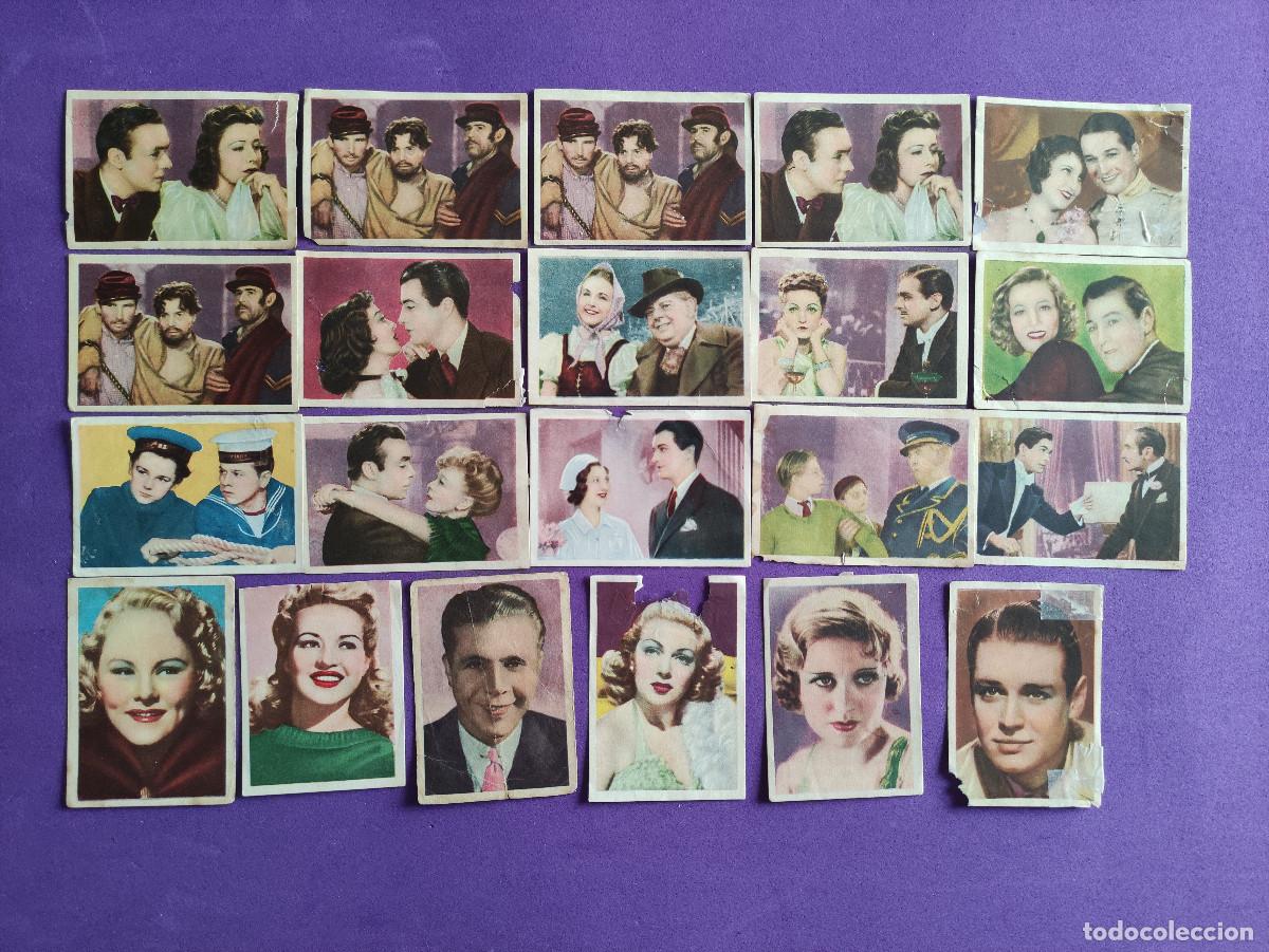 Coleccionismo cromos antiguos: LOTE DE 122 CROMOS CINEFOTO - Foto 2