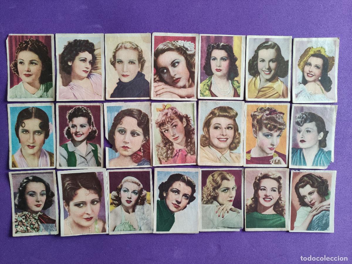 Coleccionismo cromos antiguos: LOTE DE 122 CROMOS CINEFOTO - Foto 3