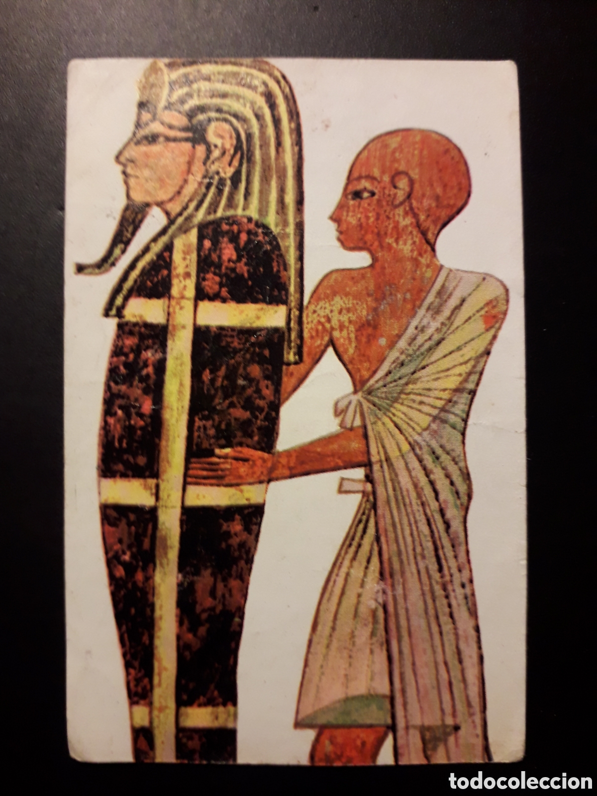 Coleccionismo Cromos antiguos: EGIPTO, PINTURA NUESTRO MUNDO. ATLAS ILUSTRADO N&deg; 109 BIMBO BRUGUERA 1967 SIN PEGAR PEDIDO M&Iacute;NIMO 3&euro;