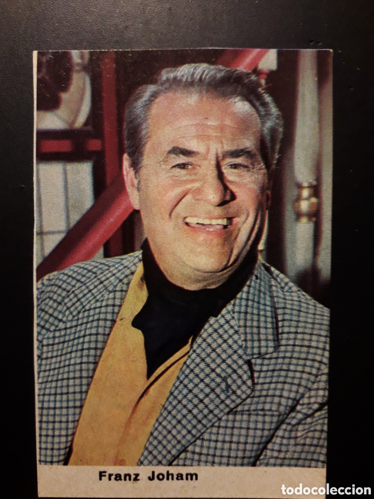 Colecionismo Cromos antigos: FRANZ JOHAM, ARTISTAS Y CANTANTES ED BERGAS 1968 SIN PEGAR LEER DESCRIPCI&Oacute;N PEDIDO M&Iacute;NIMO 3&euro;