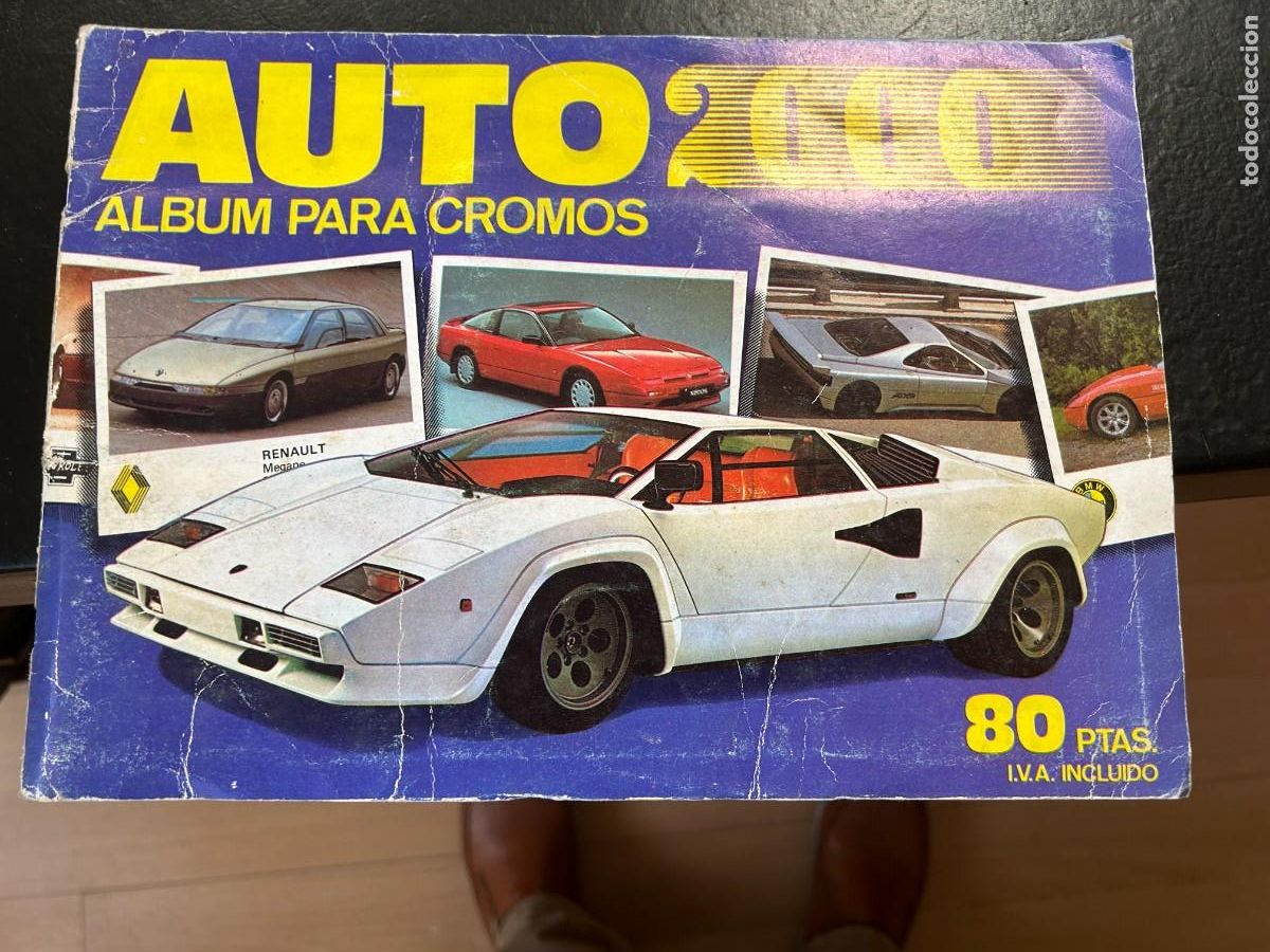 Coleccionismo cromos antiguos: auto 2000 completo correcto - Foto 1