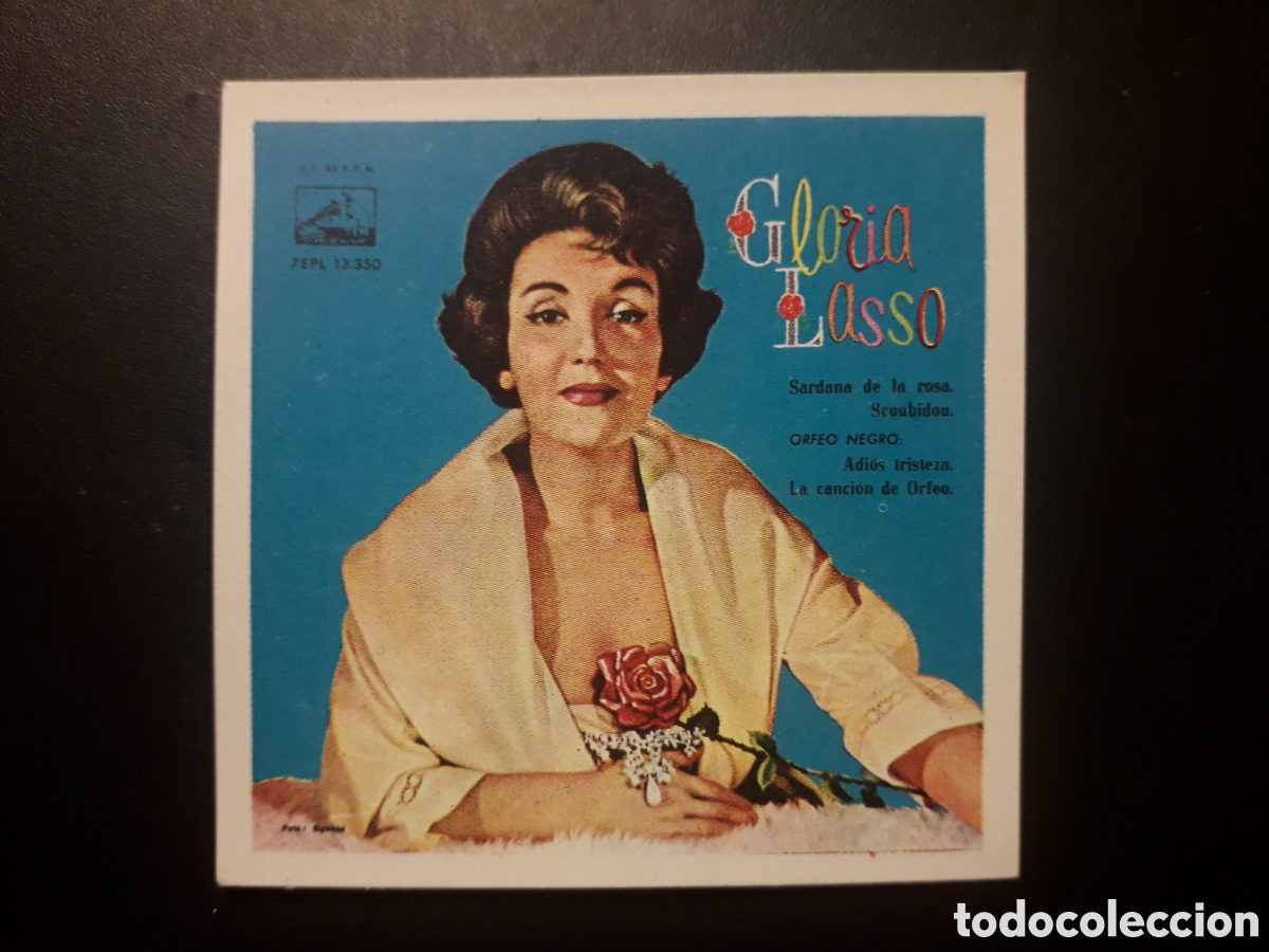 Colecionismo Cromos antigos: GLORIA LASSO, N&deg; 7 ALBUM DISC-CROM 1960 SIN PEGAR PEDIDO M&Iacute;NIMO 3&euro;