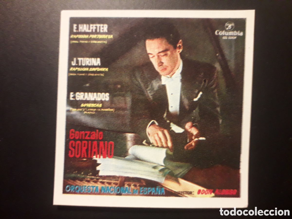 Colecionismo Cromos antigos: GONZALO SORIANO, N&deg; 105 ALBUM DISC-CROM 1960 SIN PEGAR PEDIDO M&Iacute;NIMO 3&euro;