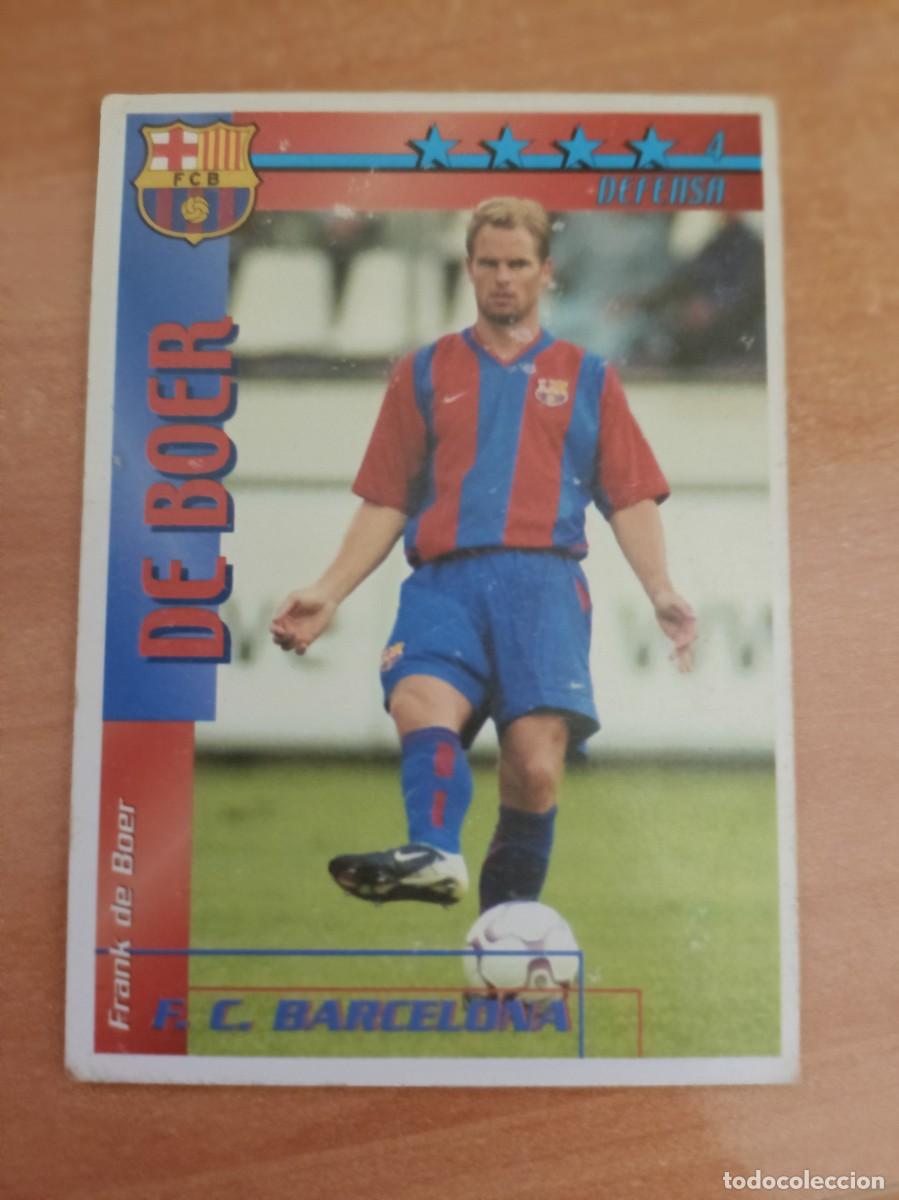 Collectable Antique Stickers: de boer, 2002 03 barcelona