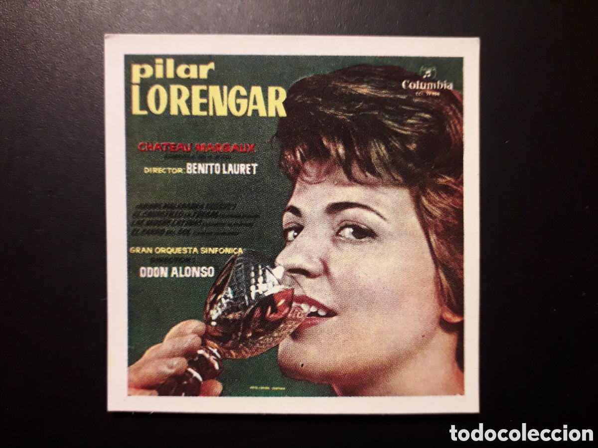 Colecionismo Cromos antigos: PILAR LORENGAR, N&deg; 115 ALBUM DISC-CROM 1960 SIN PEGAR PEDIDO M&Iacute;NIMO 3&euro;