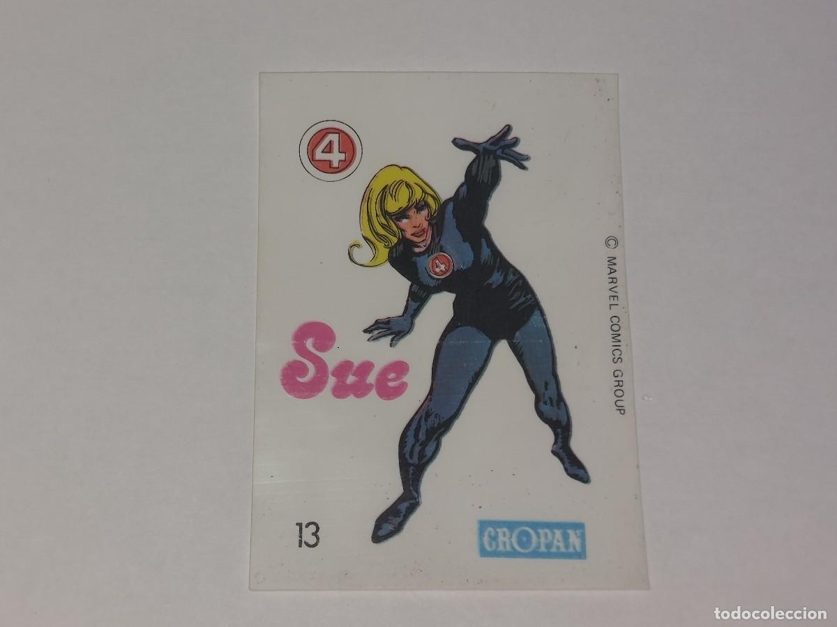 Coleccionismo Cromos antiguos: CROPAN : ANTIGUO CROMO N&ordm; 13 SUE ALBUM DESCUBRE A TUS HEROES FANTASTICOS A&Ntilde;O 1975