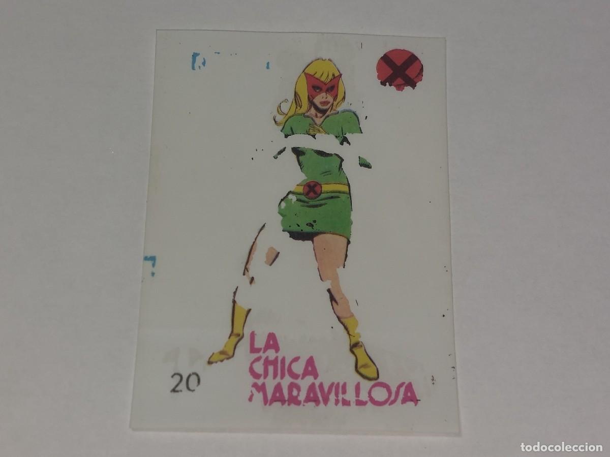 Coleccionismo Cromos antiguos: CROPAN : ANTIGUO CROMO N&ordm; 20 LA CHICA MARAVILLOSA ALBUM DESCUBRE A TUS HEROES FANTASTICOS A&Ntilde;O 1975