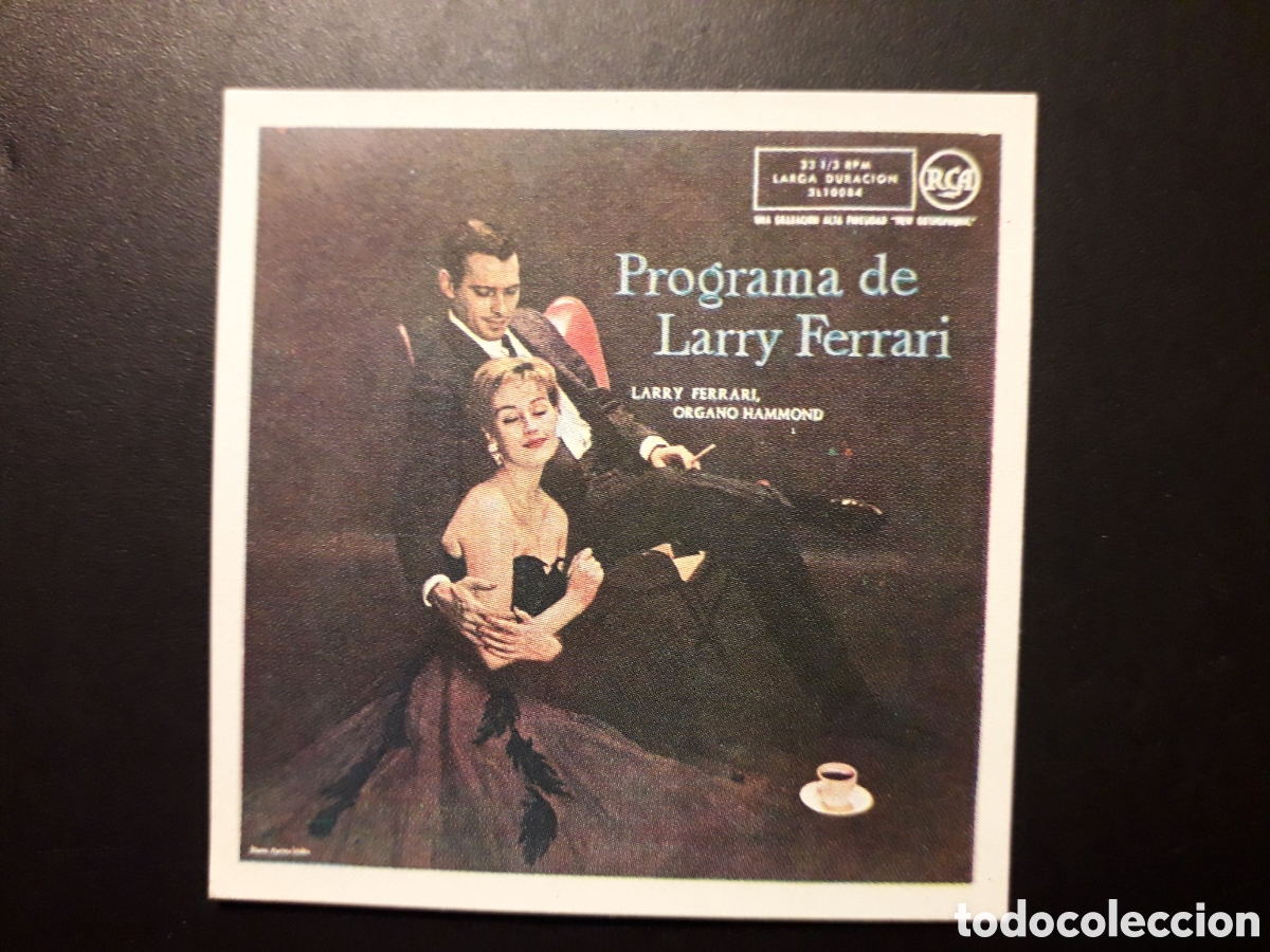 Colecionismo Cromos antigos: LARRY FERRARI N&deg; 37 ALBUM DISC-CROM 1960 SIN PEGAR PEDIDO M&Iacute;NIMO 3&euro;