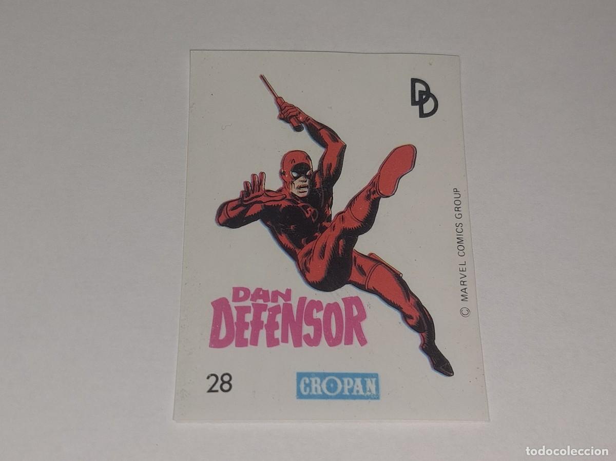 Coleccionismo Cromos antiguos: CROPAN : ANTIGUO CROMO N&ordm; 28 DAN DEFENSOR ALBUM DESCUBRE A TUS HEROES FANTASTICOS A&Ntilde;O 1975