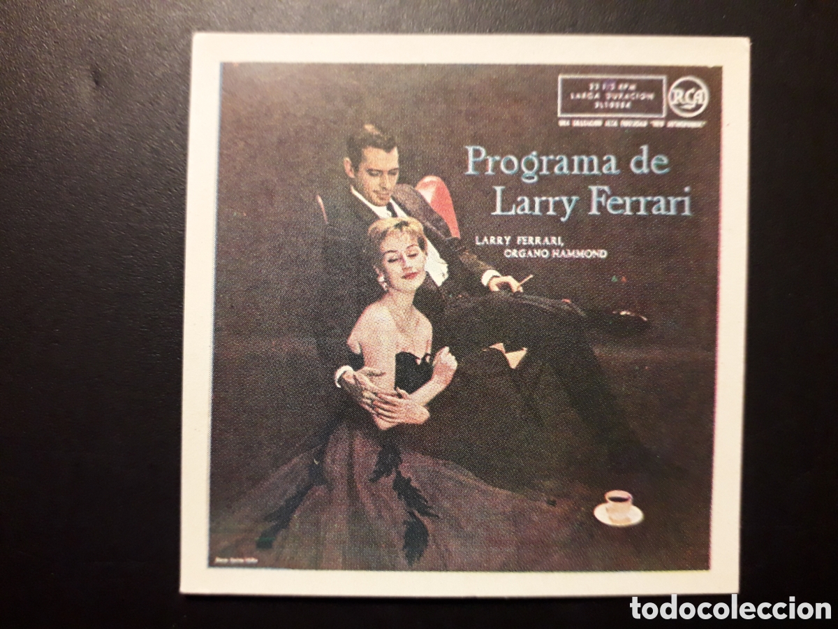 Colecionismo Cromos antigos: LARRY FERRARI N&deg; 37 ALBUM DISC-CROM 1960 SIN PEGAR PEDIDO M&Iacute;NIMO 3&euro;