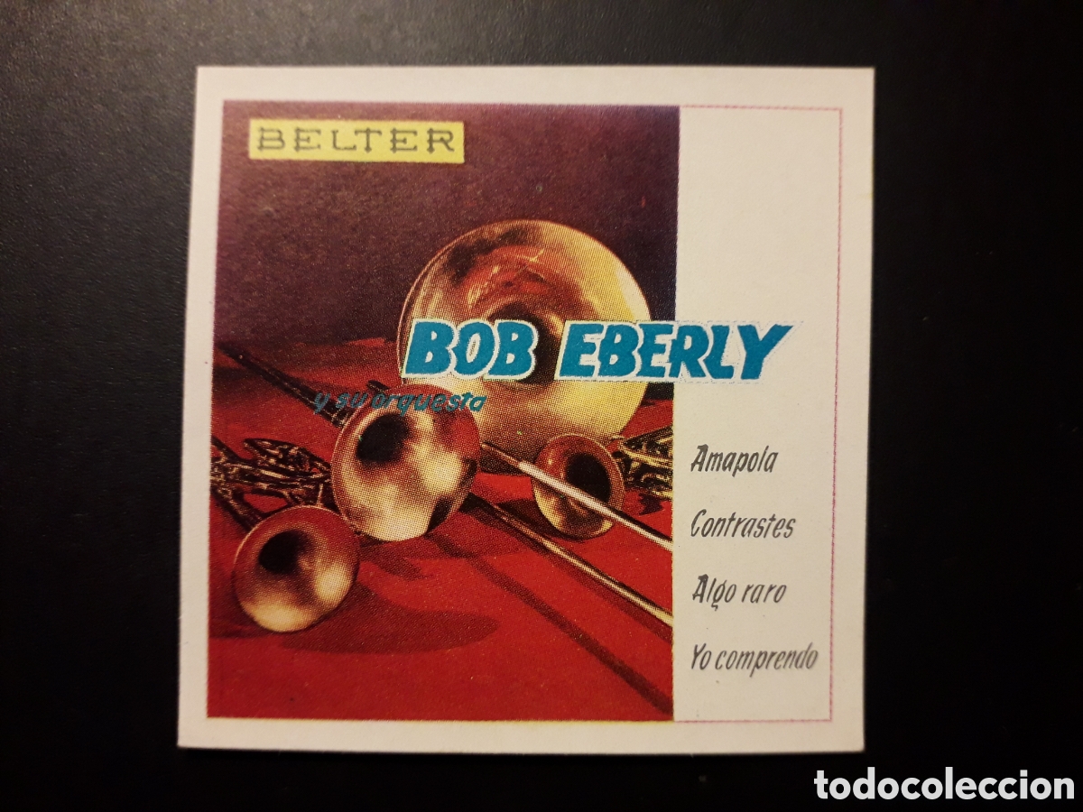 Colecionismo Cromos antigos: BOB EBERLY N&deg; 25 ALBUM DISC-CROM 1960 SIN PEGAR PEDIDO M&Iacute;NIMO 3&euro;