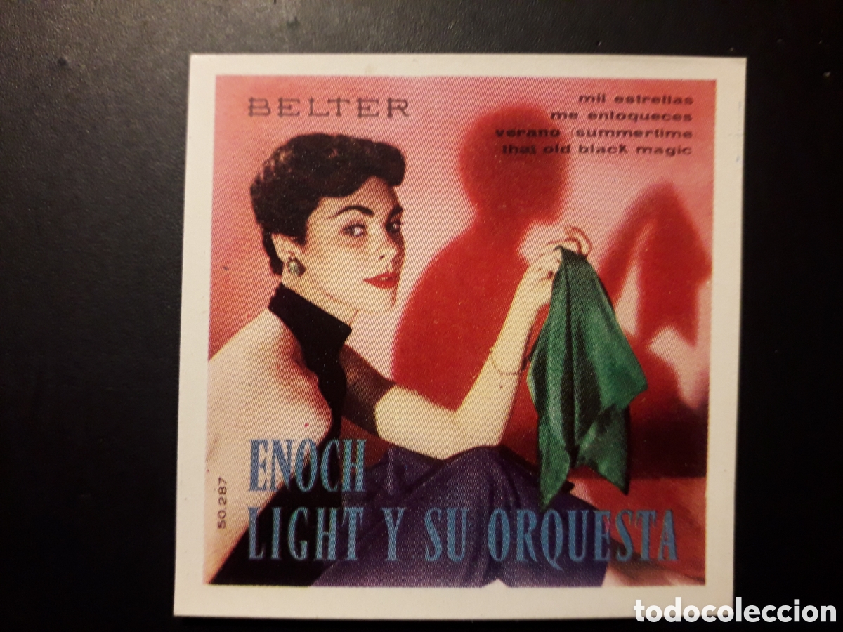 Colecionismo Cromos antigos: ENOCH LIGHT Y SU ORQUESTA N&deg; 15 ALBUM DISC-CROM 1960 SIN PEGAR PEDIDO M&Iacute;NIMO 3&euro;