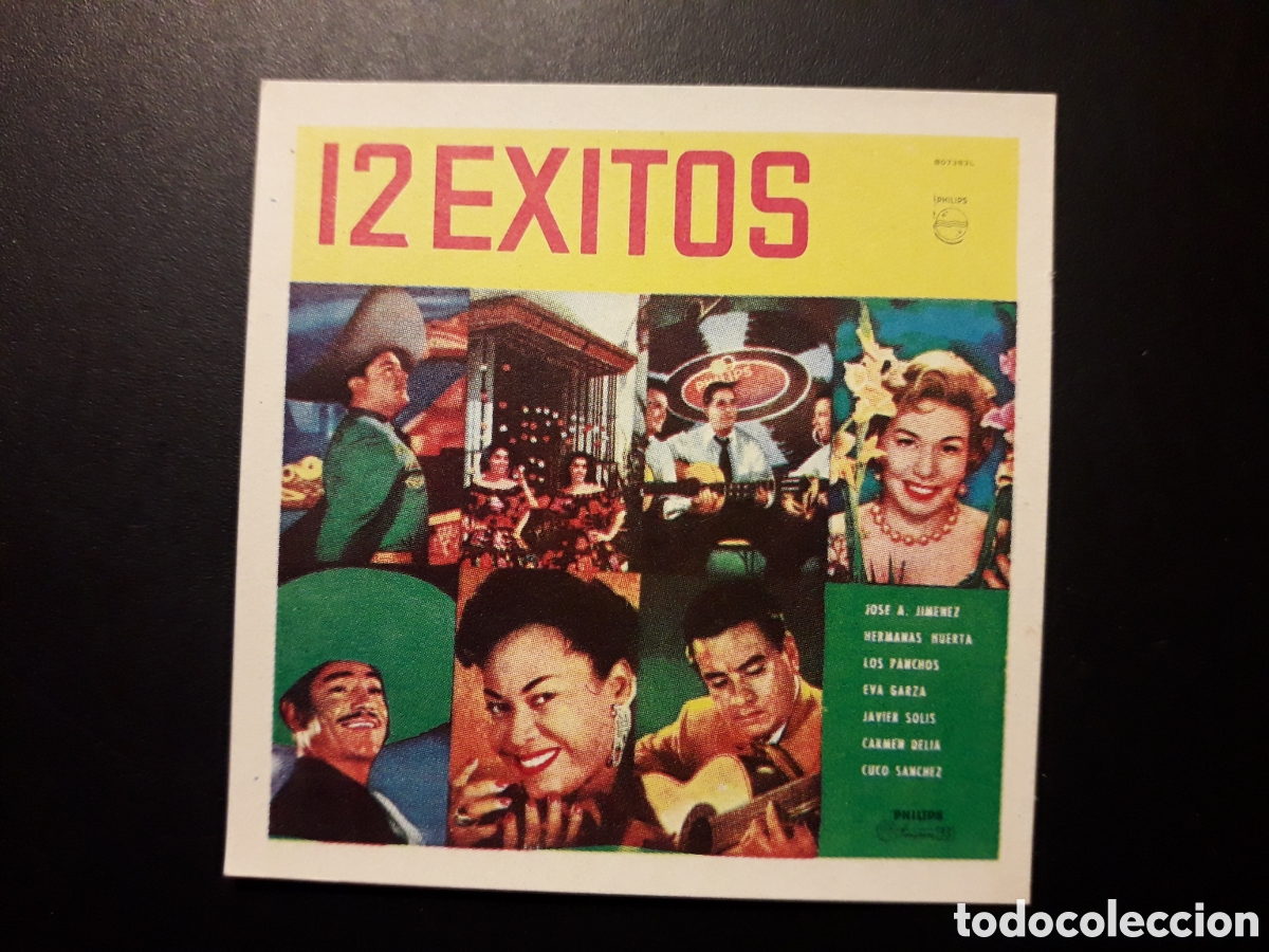 Colecionismo Cromos antigos: 12 &Eacute;XITOS N&deg; 62 ALBUM DISC-CROM 1960 SIN PEGAR PEDIDO M&Iacute;NIMO 3&euro;