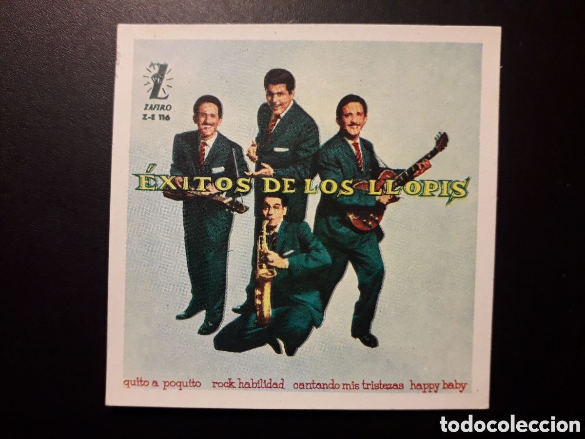 Colecionismo Cromos antigos: &Eacute;XITOS DE LOS LLOPIS N&deg; 52 ALBUM DISC-CROM 1960 SIN PEGAR PEDIDO M&Iacute;NIMO 3&euro;